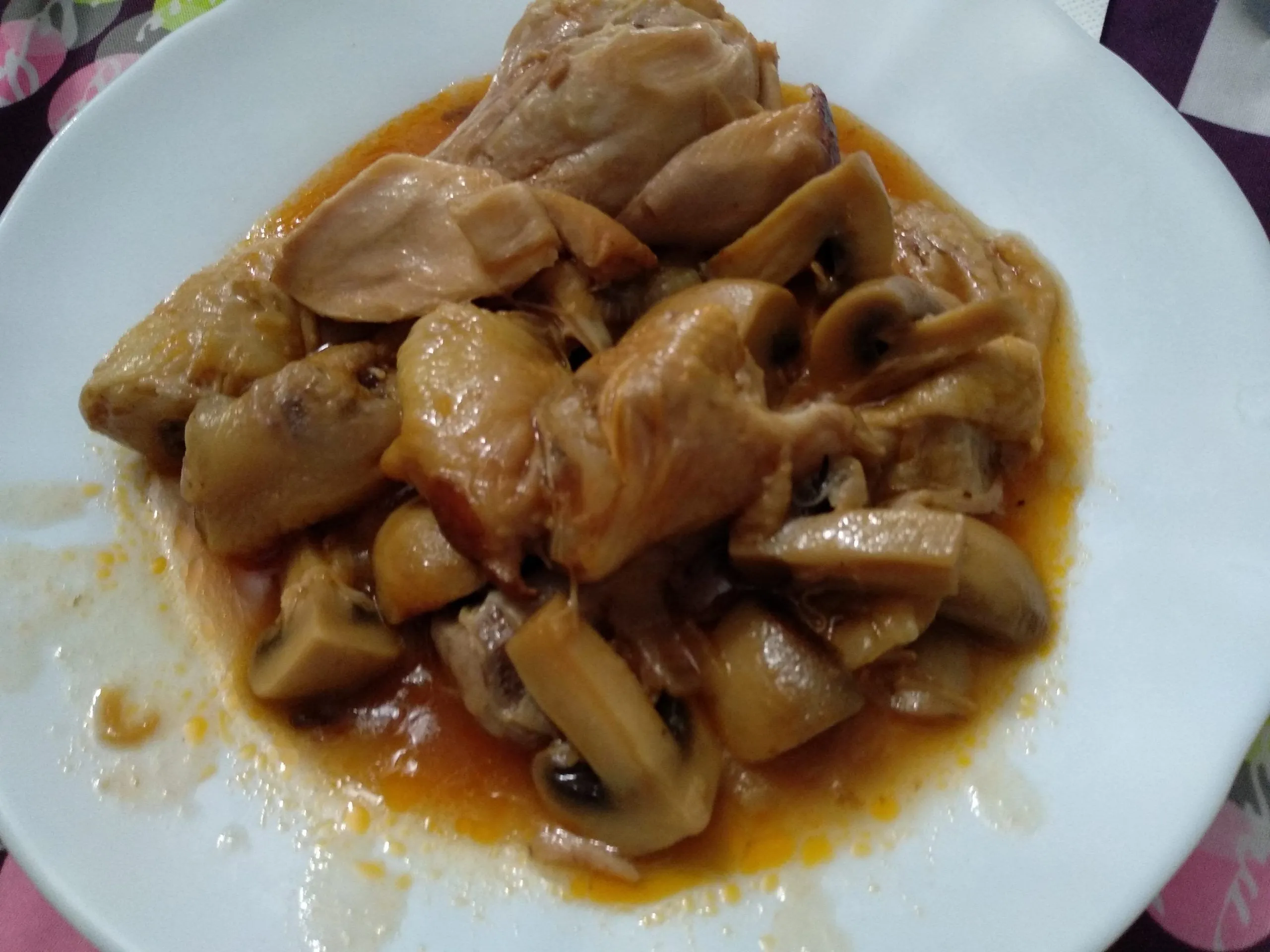 Thermomix Pollo con Champiñones