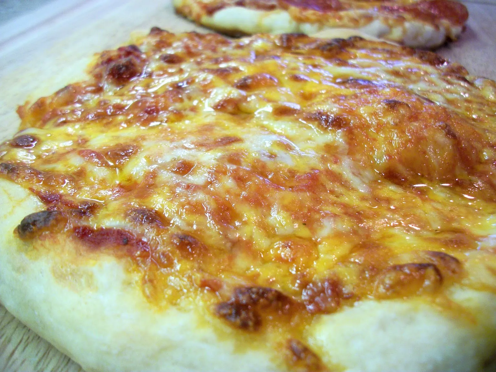 Three Cheese Pan Pizza