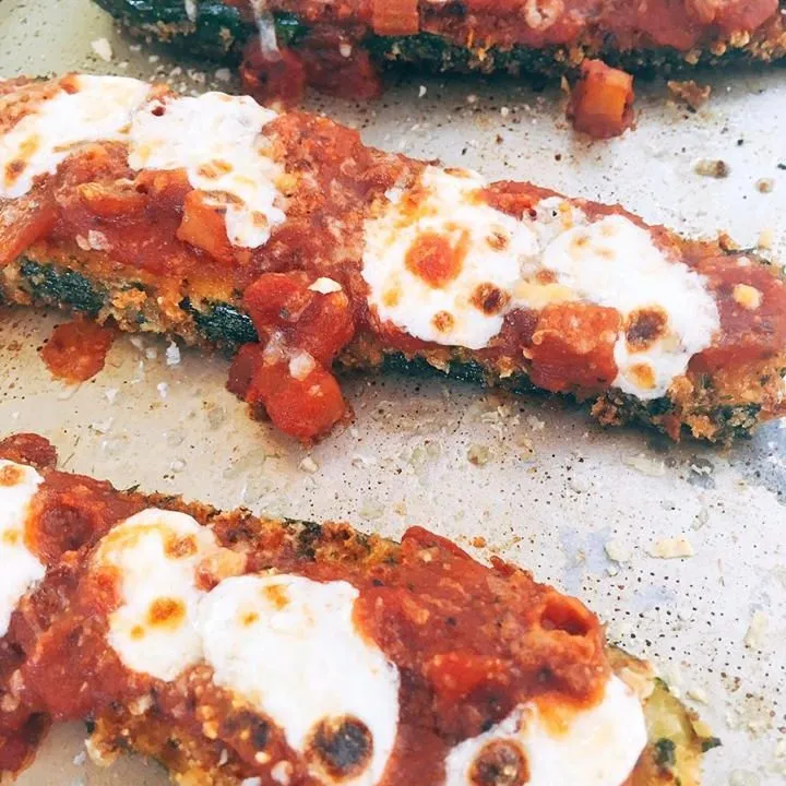 Three Cheese Zucchini Parmigiana