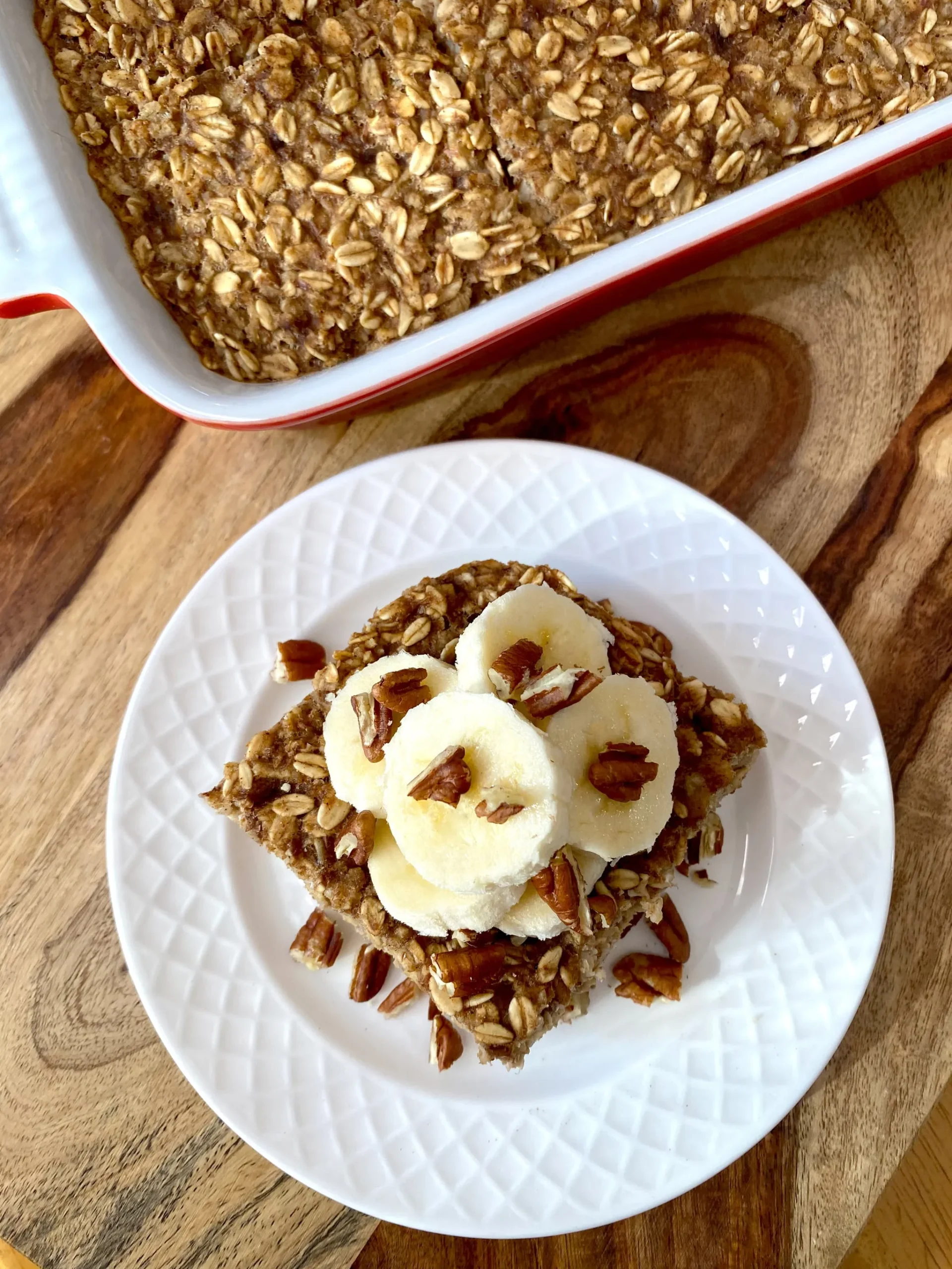 Toaster Oven Baked Oatmeal