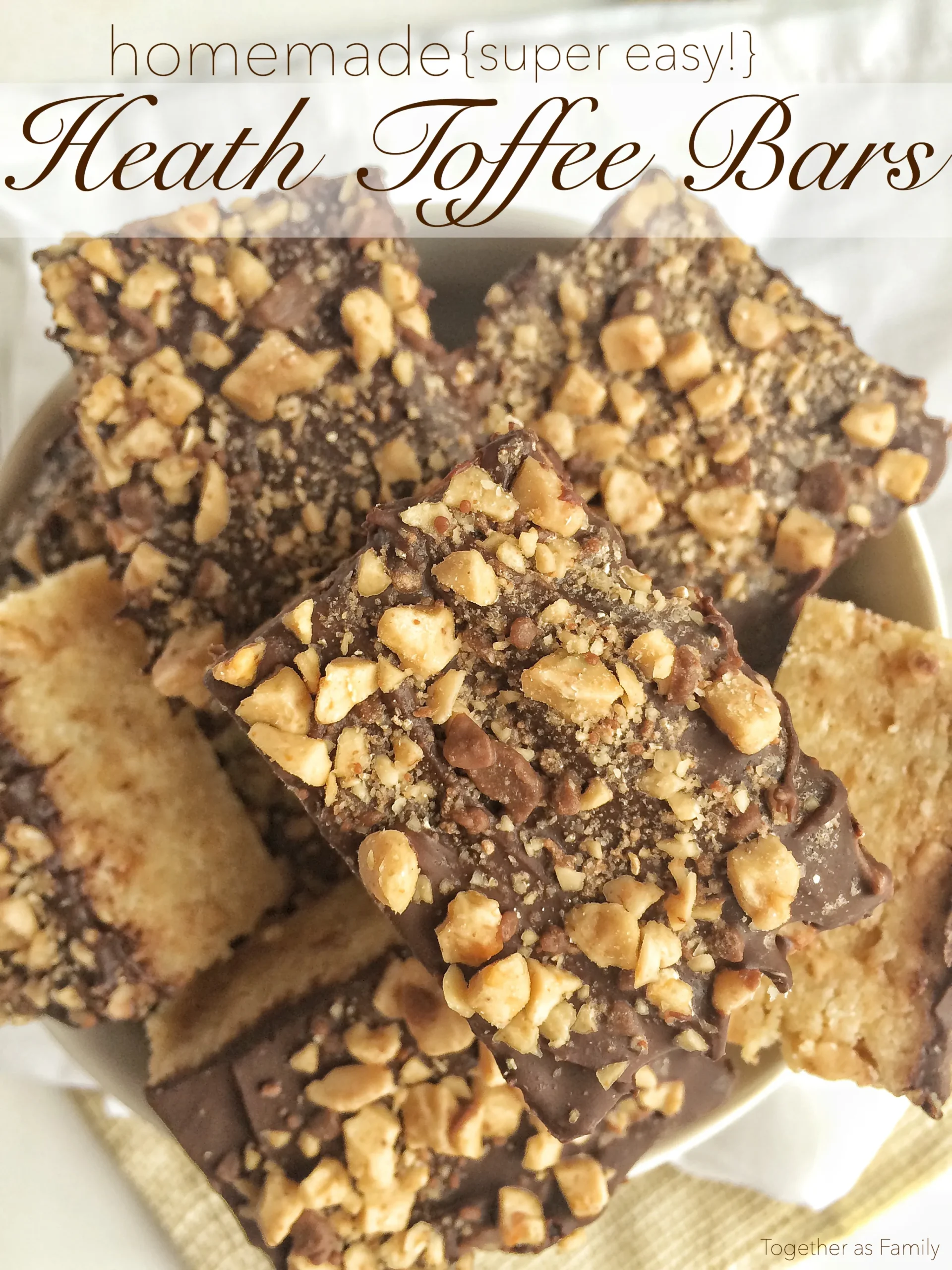 Toffee Crunch Homemade Heath Bar