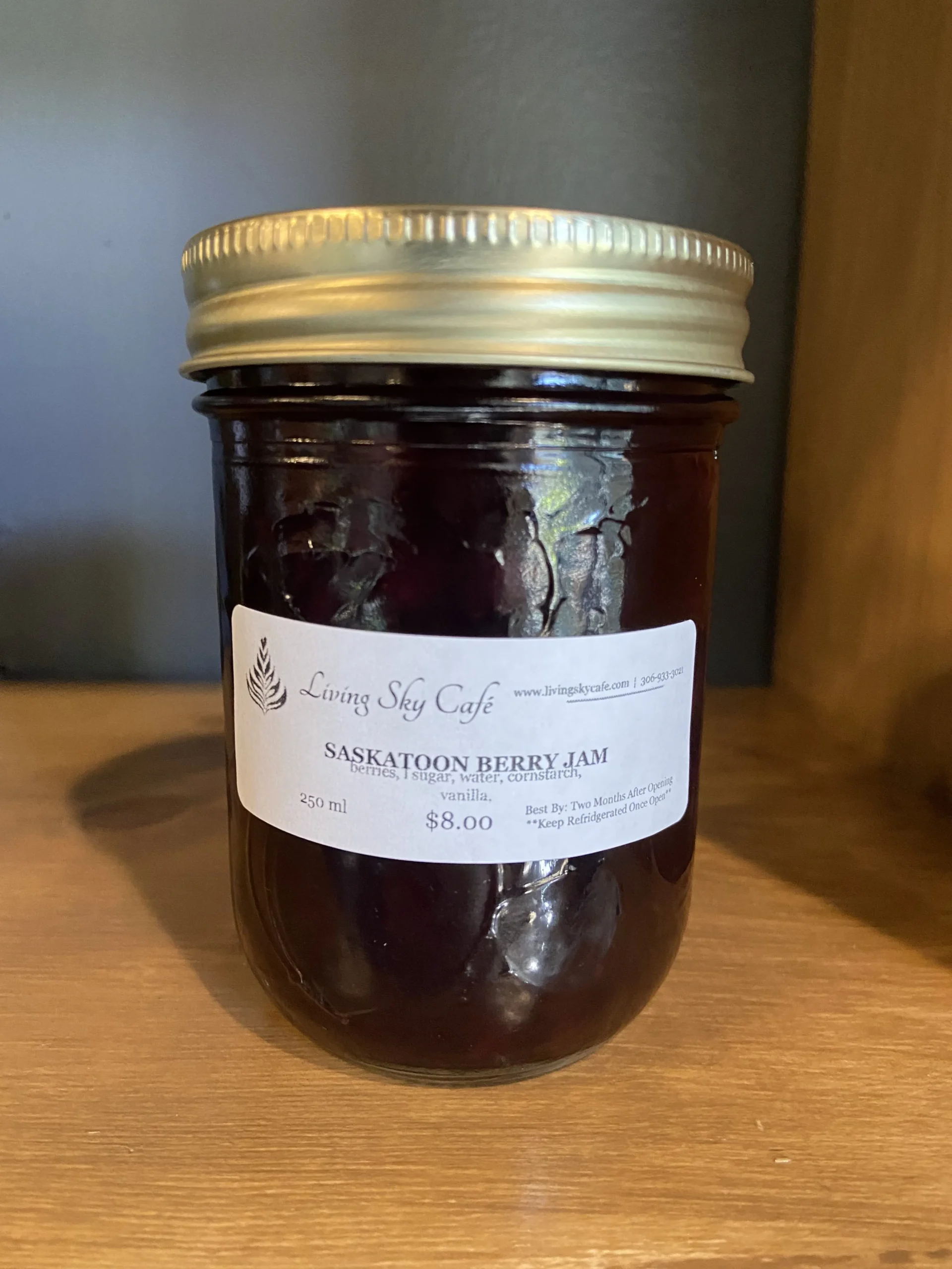 Traditional Saskatoon Berry Jam