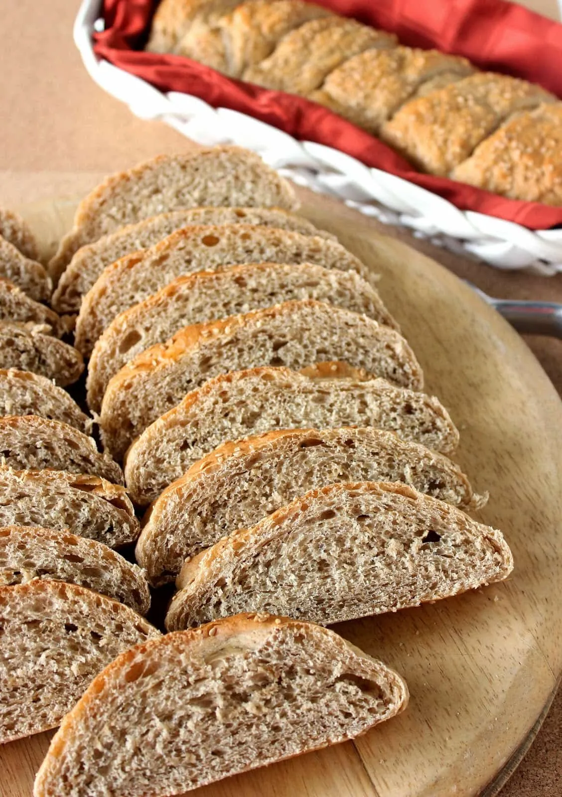 Transitional Whole Wheat French Bread