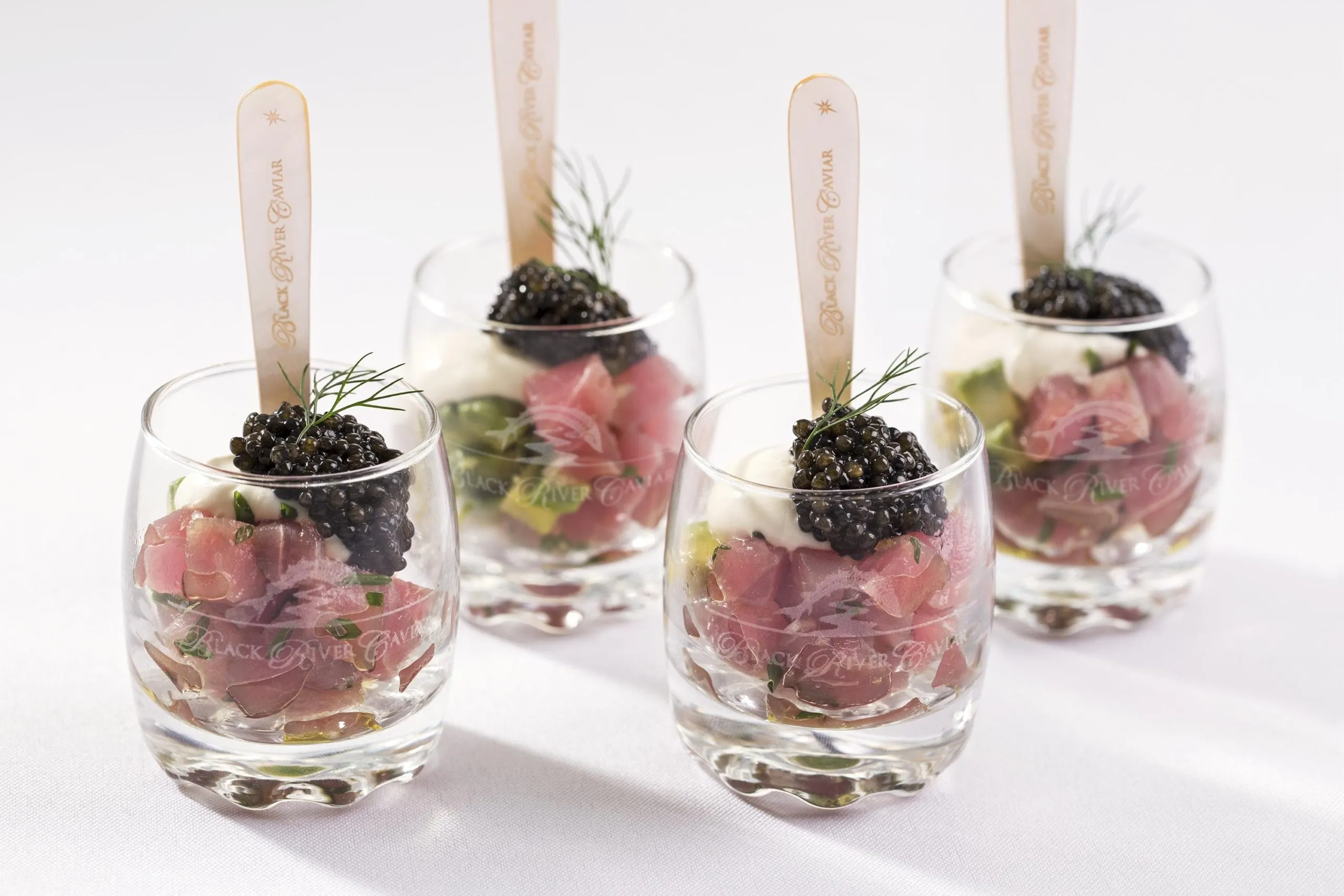 Tuna Tatar with Cream Coconut Sauce