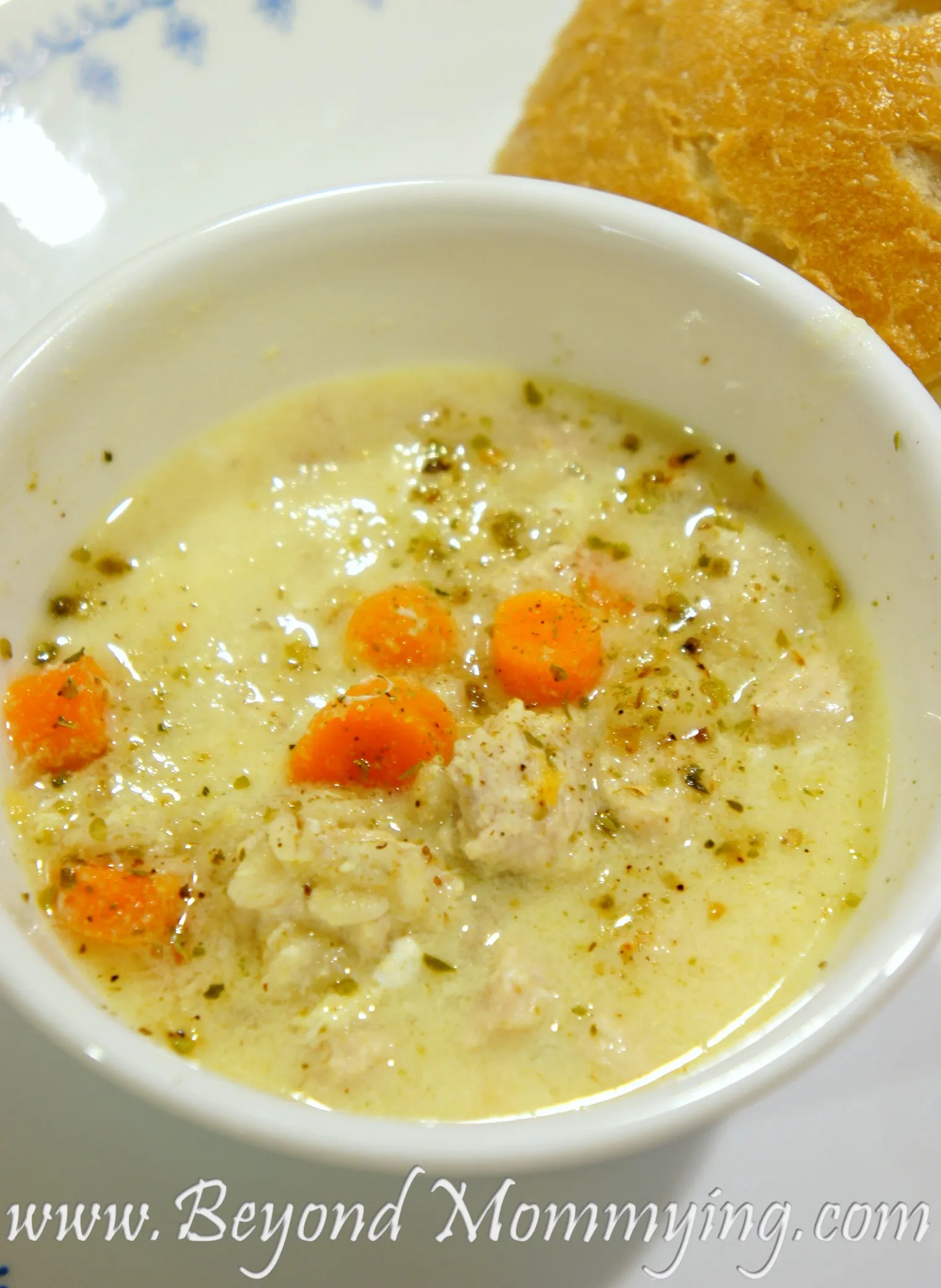 Turkey Soup with Lemon and Barley