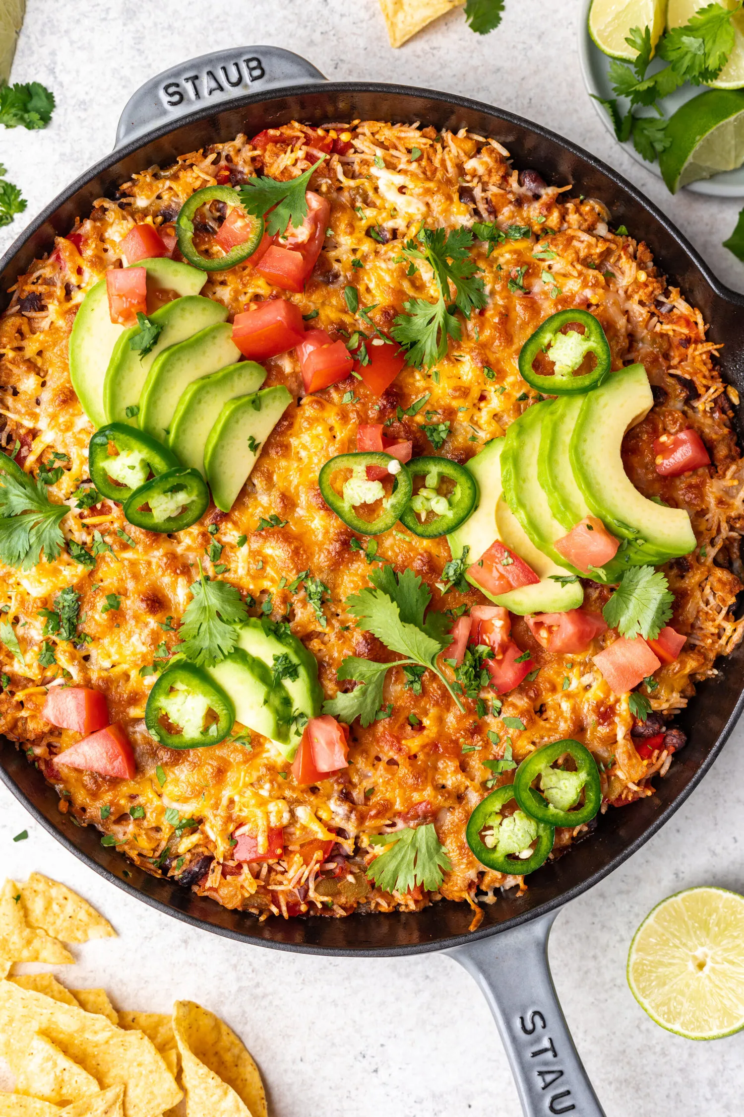 Turkey Taco Rice Skillet
