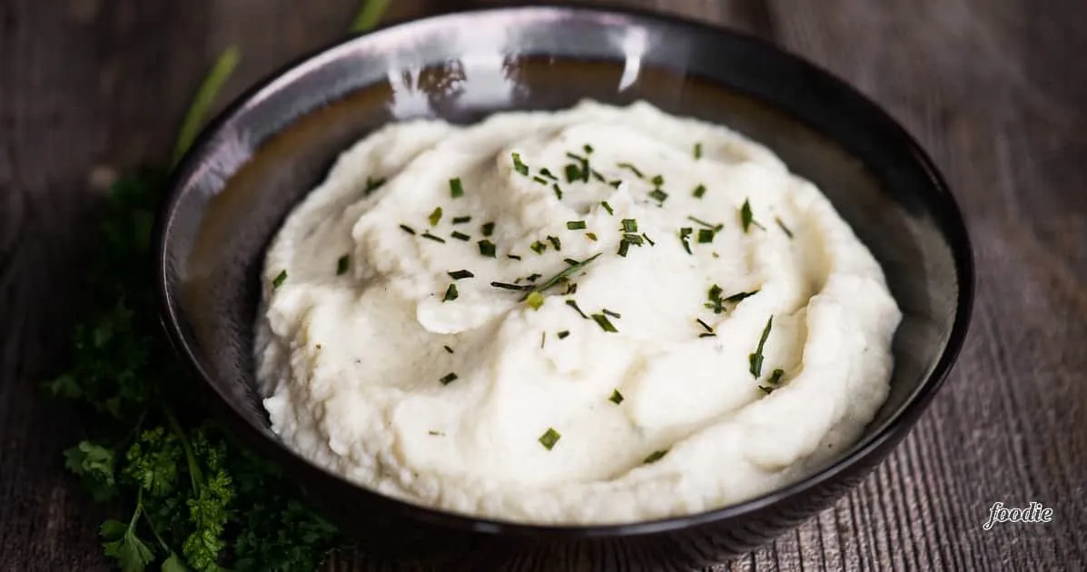 Two Ingredient Cauliflower Mash