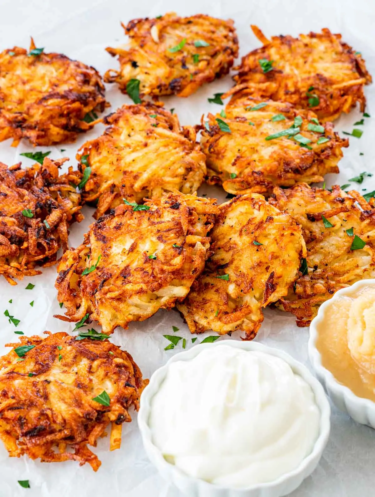 Two Potato Party Latkes