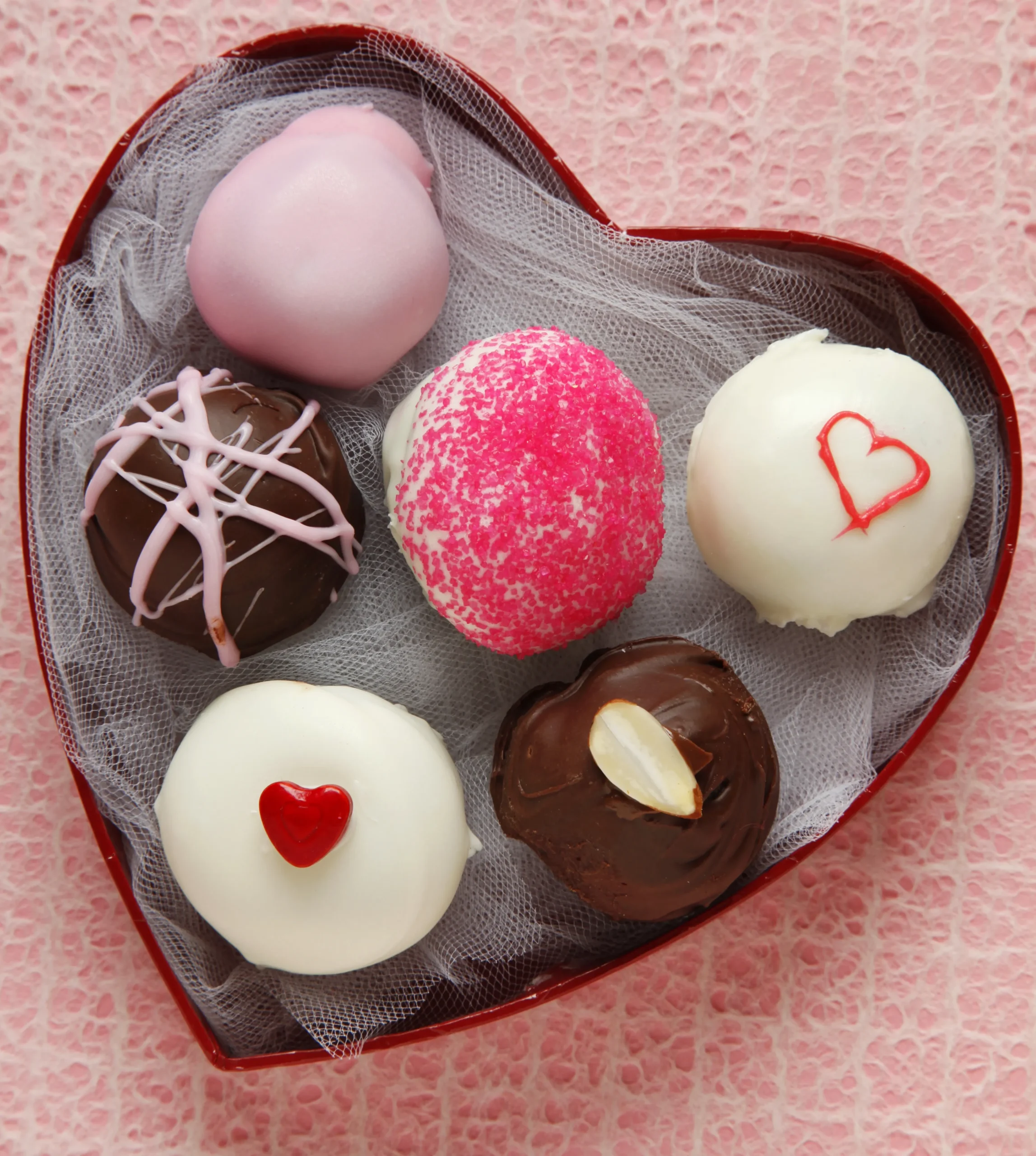 Valentine's Day Cake Balls