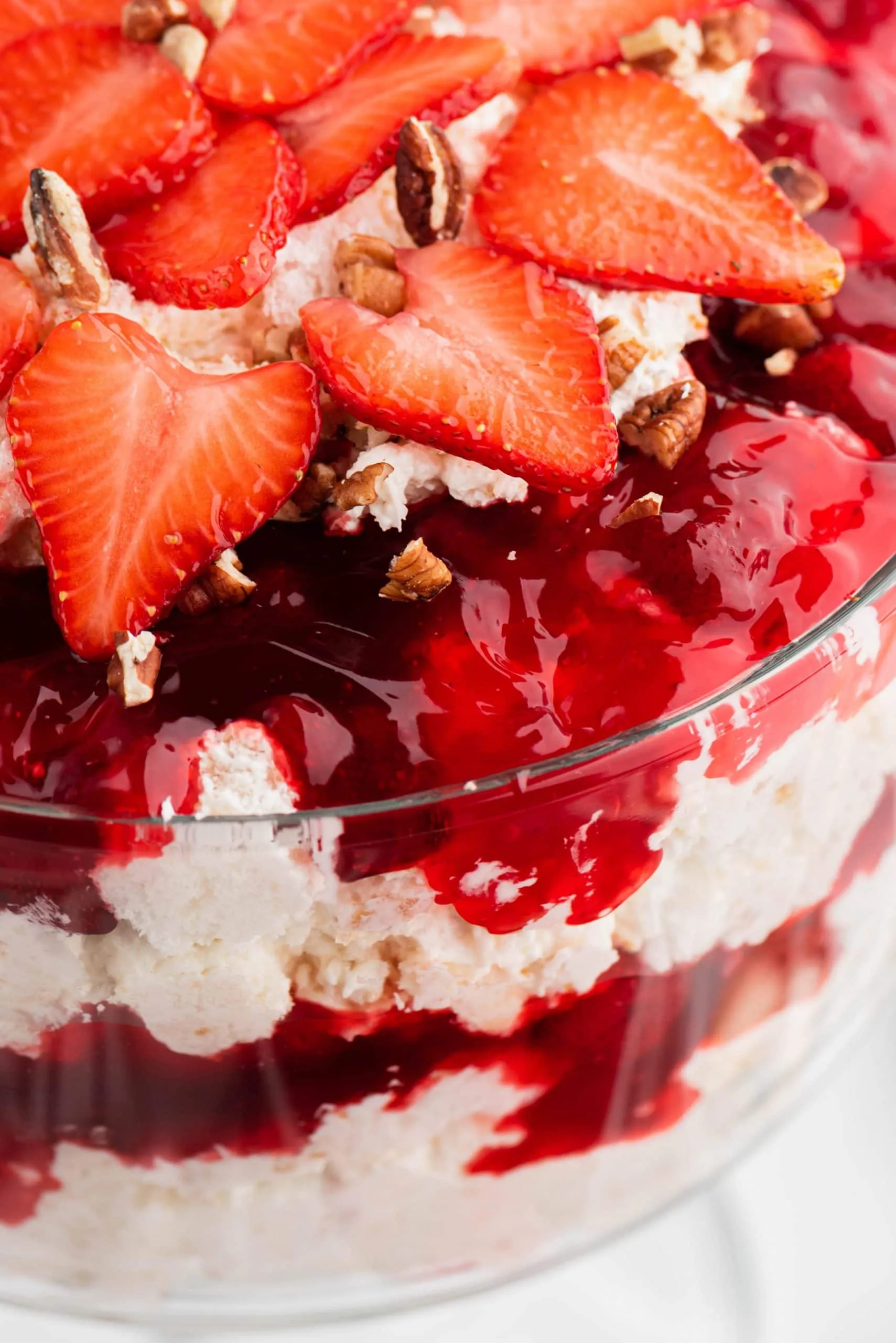 Valentine's Day Strawberry Angel Fluff