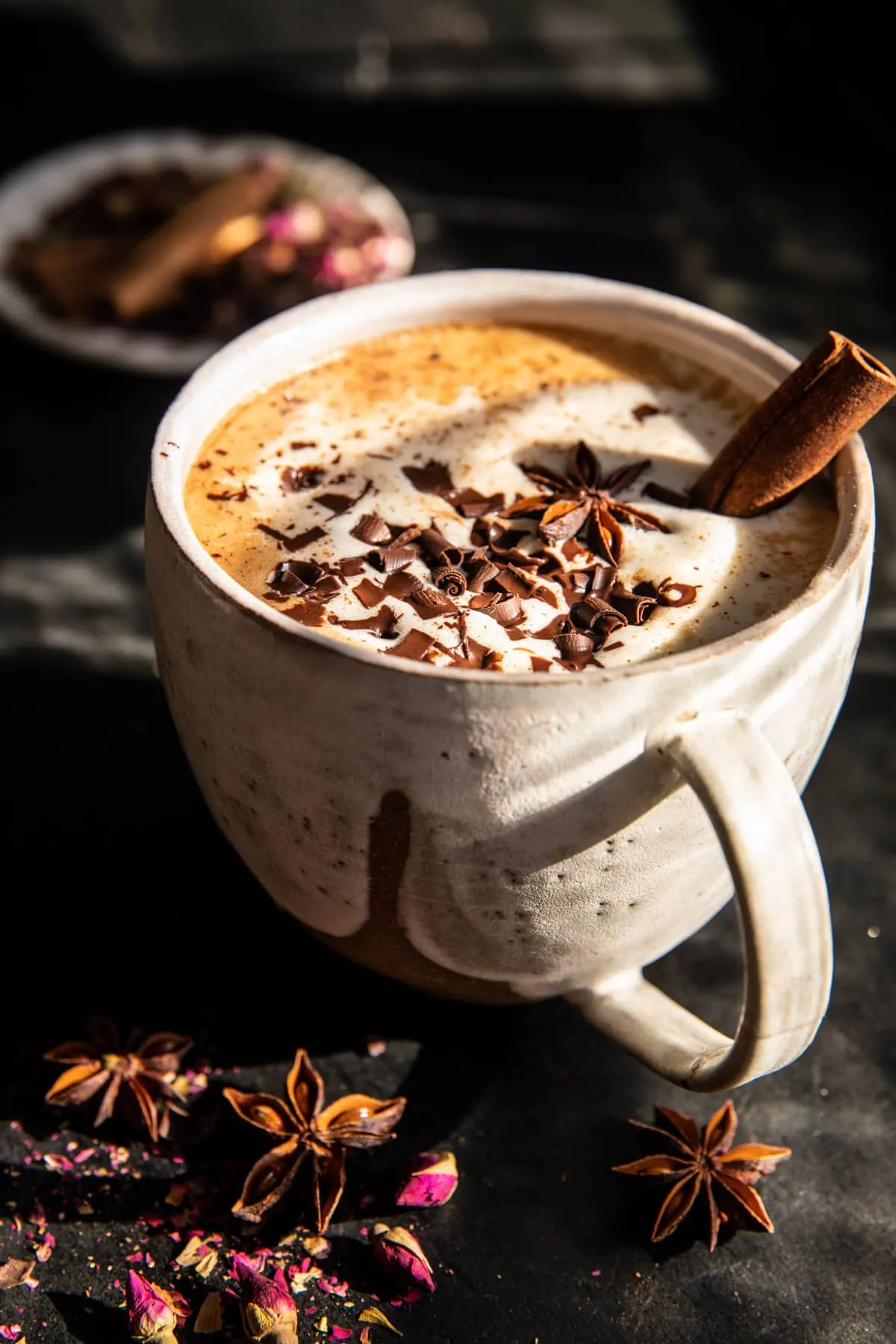 Vanilla Chai Hot Chocolate