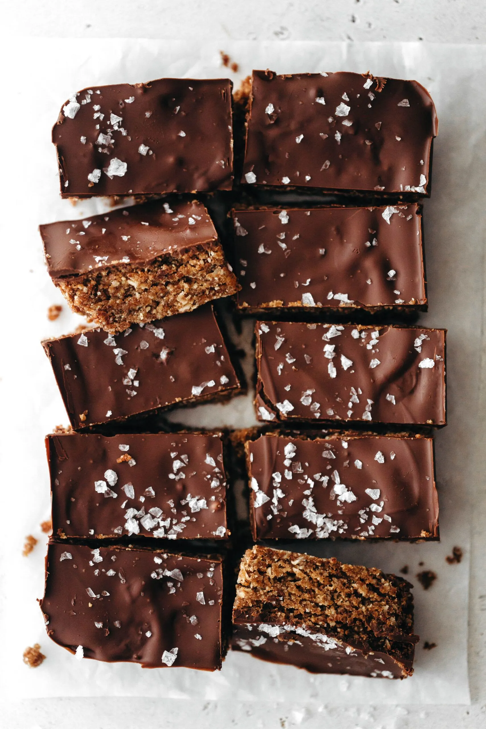 Vegan Almond Butter Oat Bars