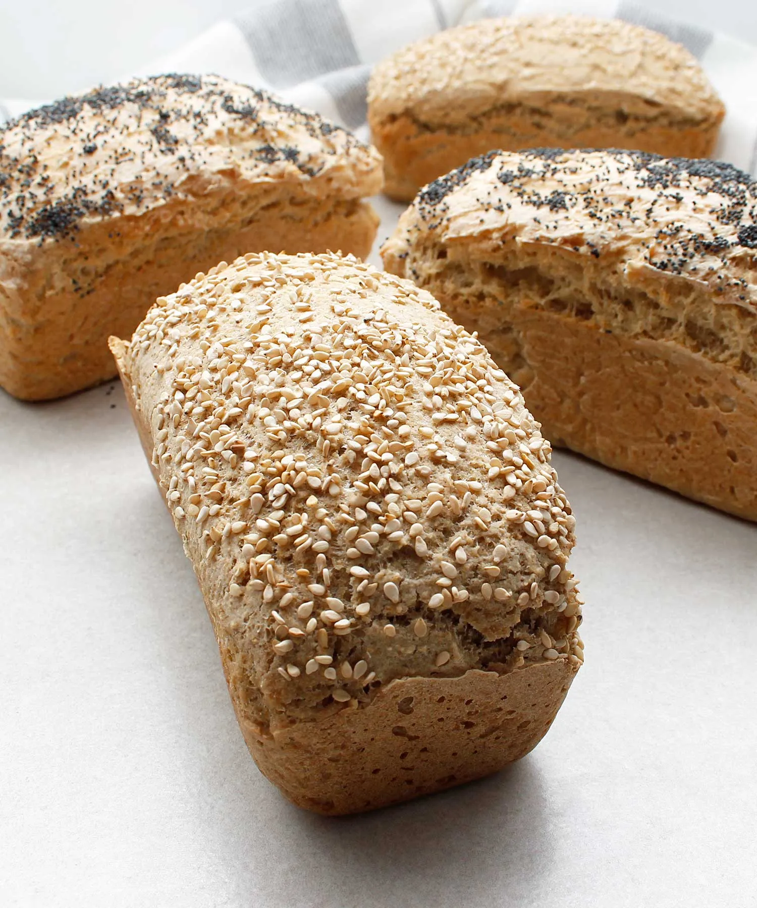 Vegan Almond Flour Bread with Yeast Easy Gluten Free