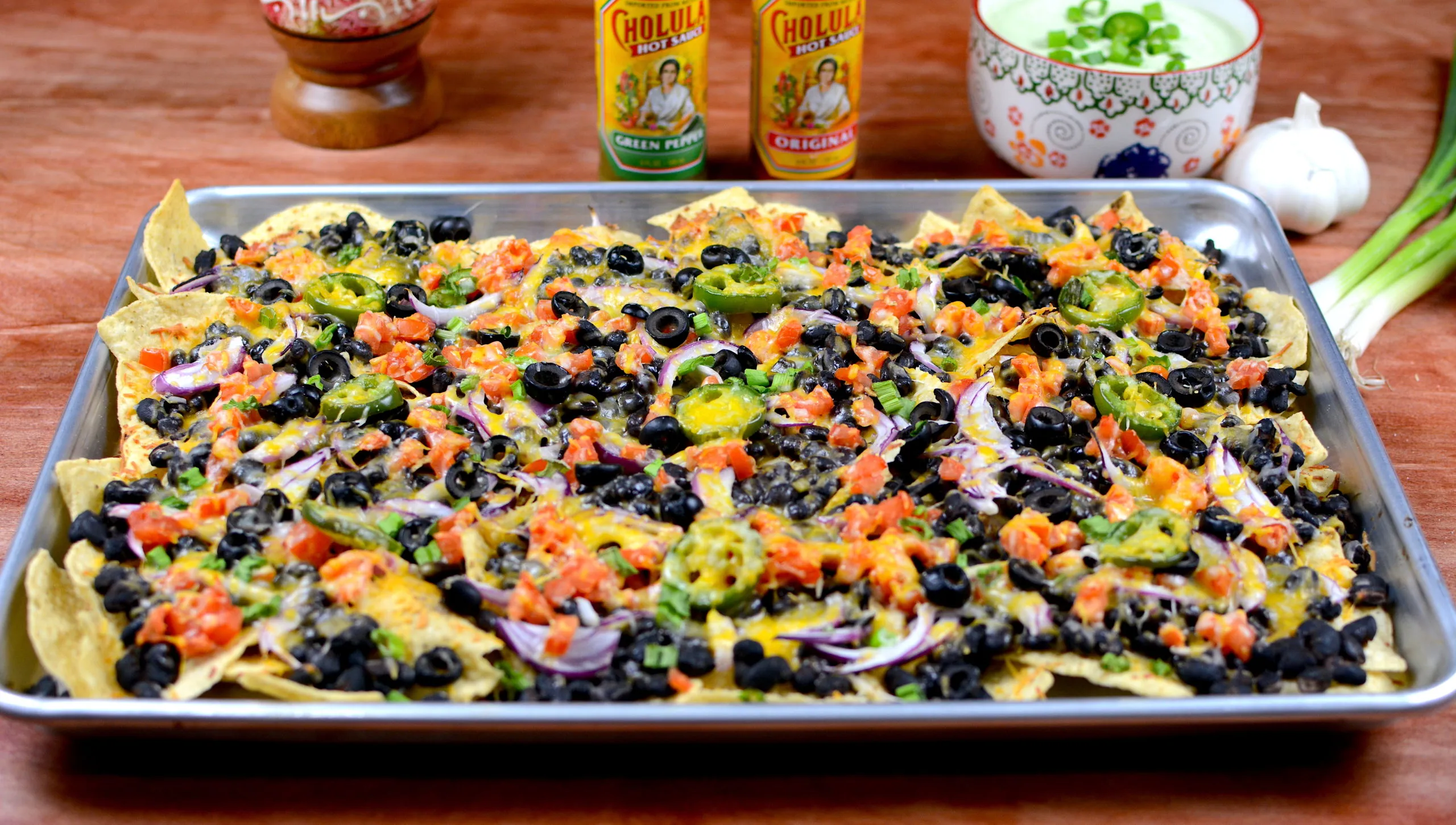 Vegan Black Bean Nachos