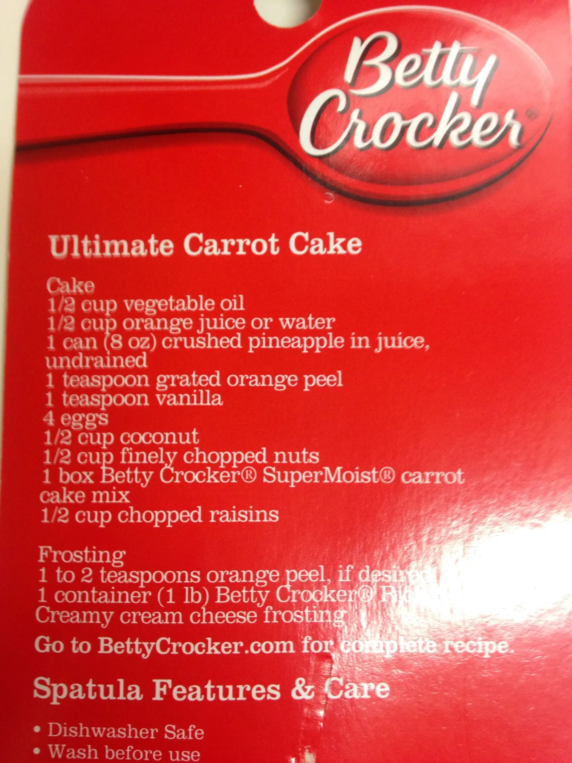 Vegan Boxed Carrot Cake Mixes