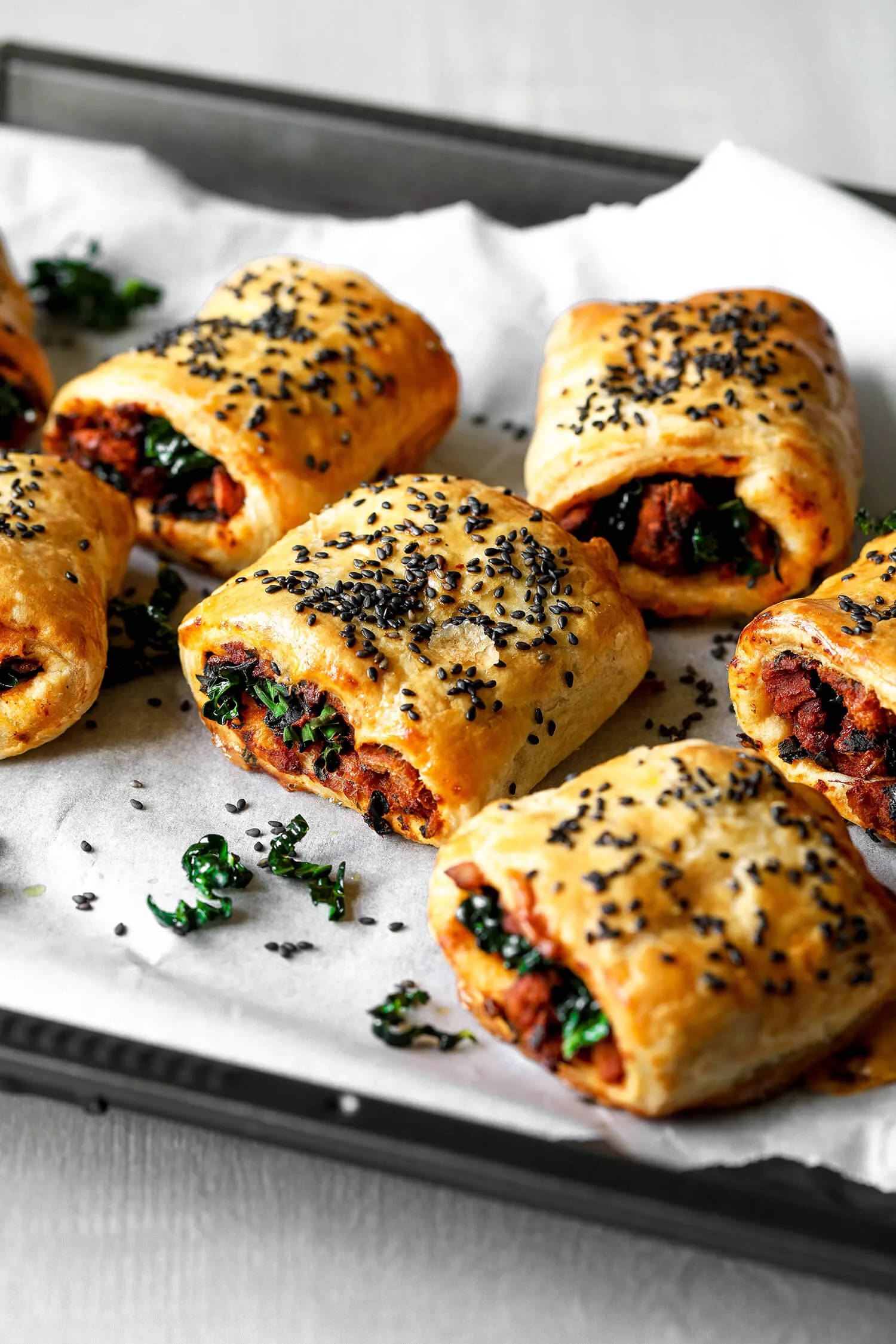 Vegan Cavolo Nero Sausage Rolls