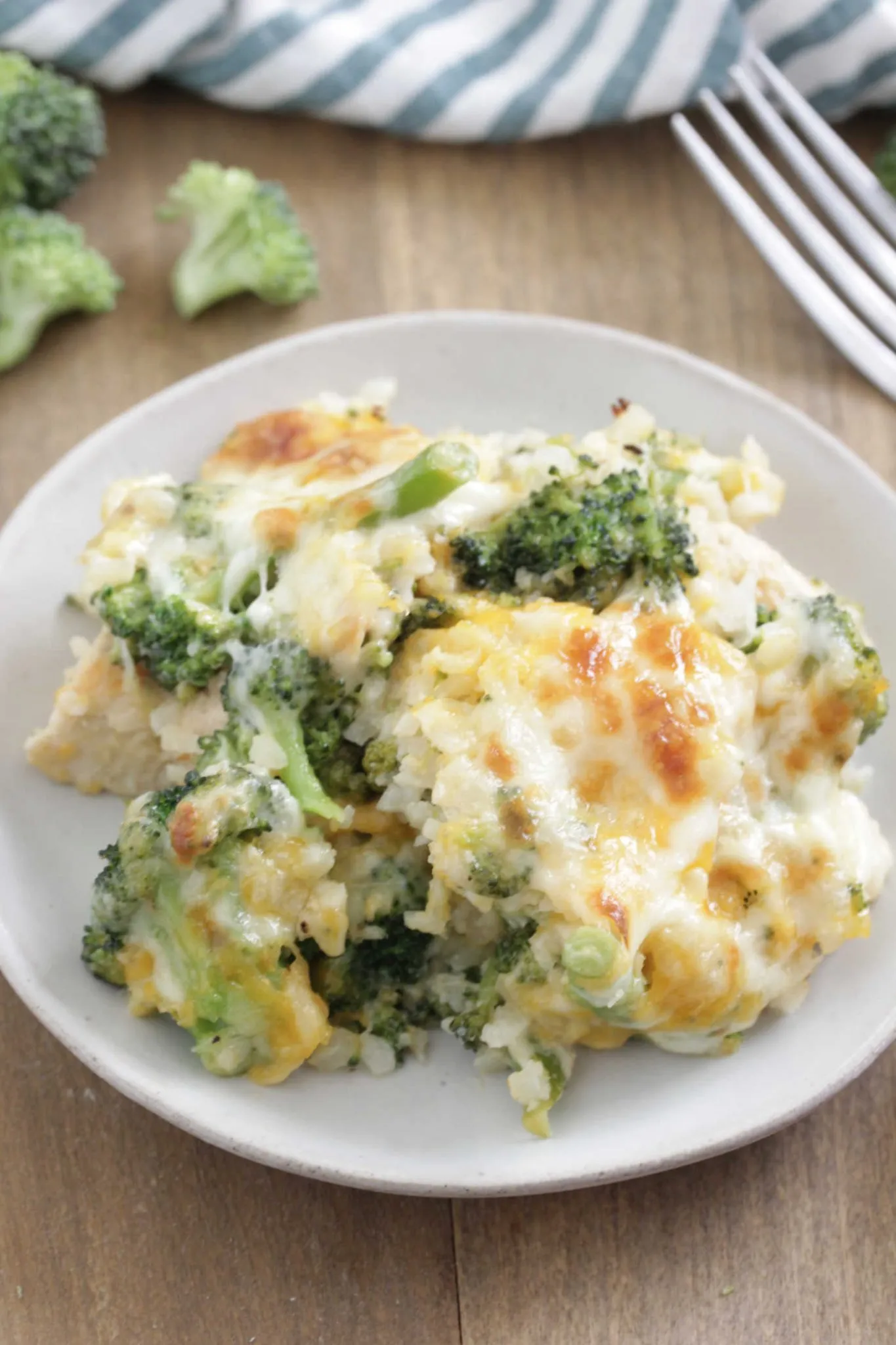 Vegan Chicken Broccoli Casserole