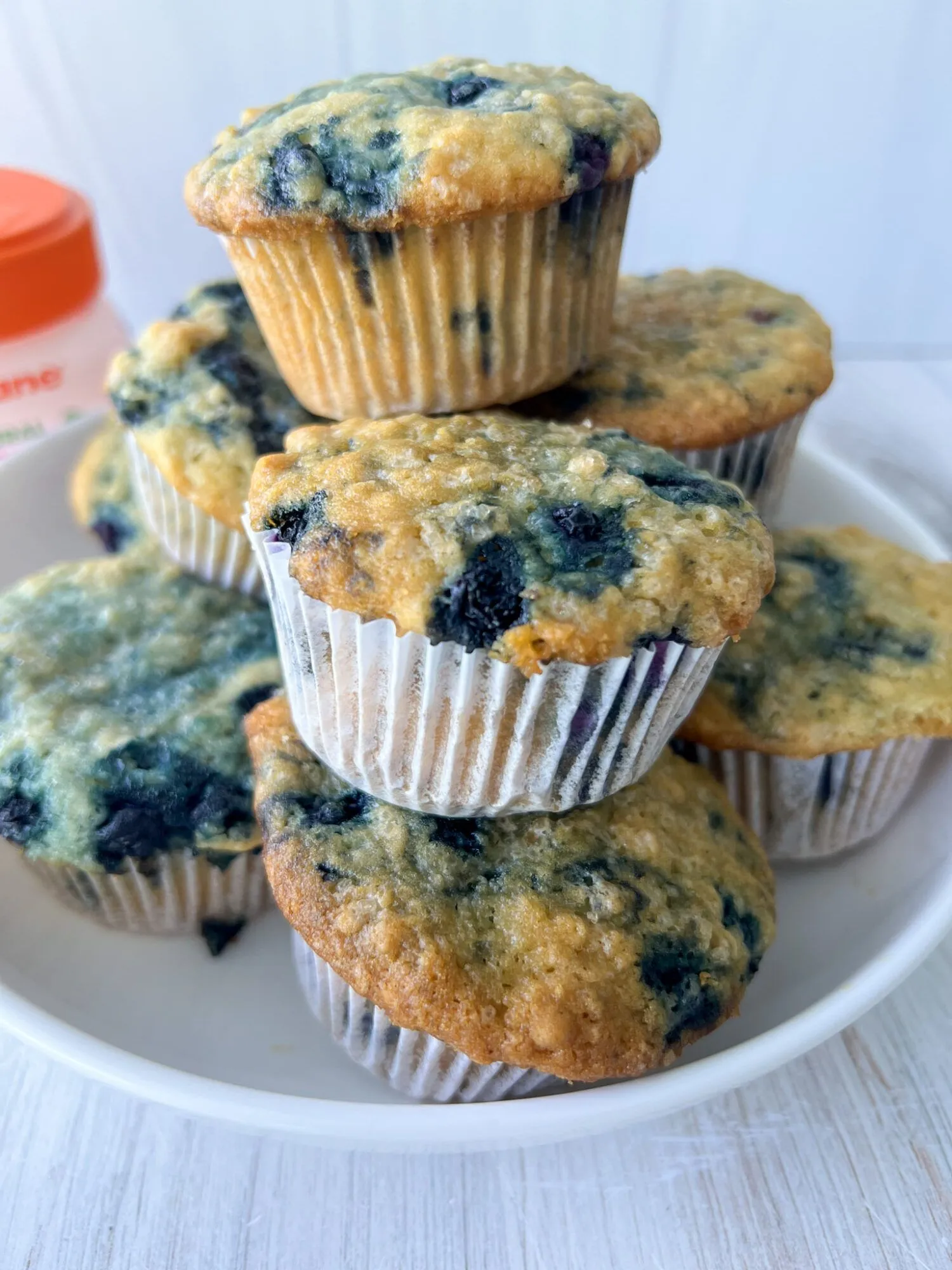 Vegan Copycat Starbucks Blueberry Muffins