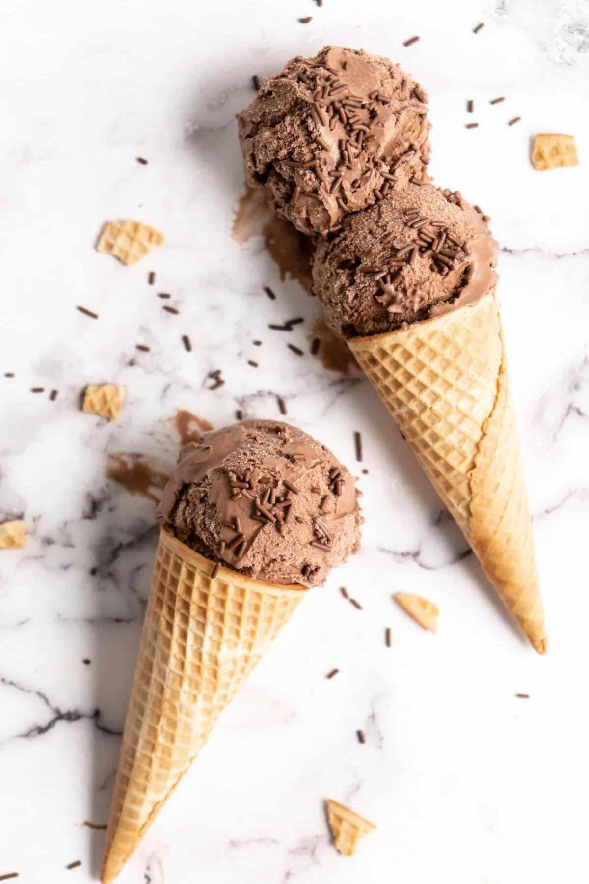 Vegan Creamy Chocolate Avocado Ice Cream