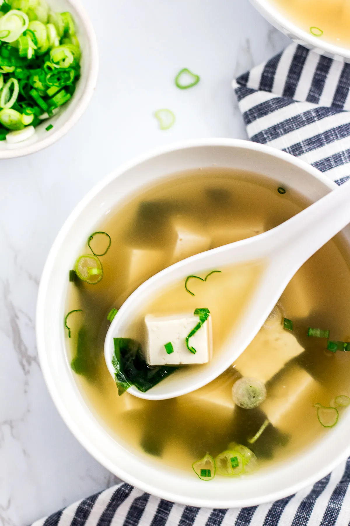 Vegan Dashi Miso Broth with Farro