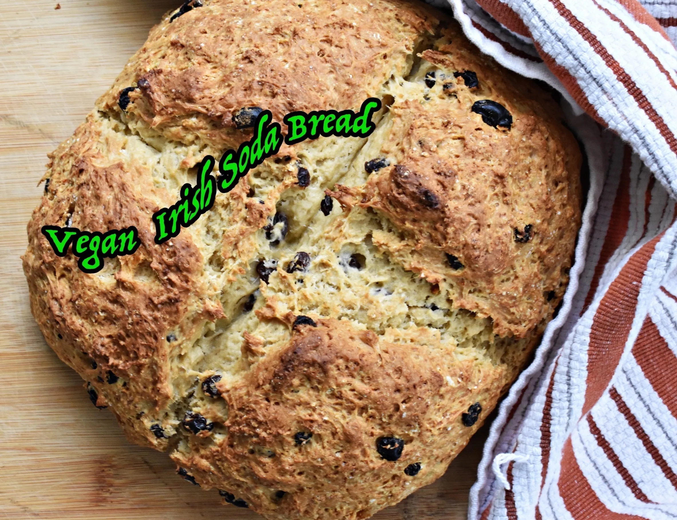 Vegan Gluten Free Irish Soda Bread