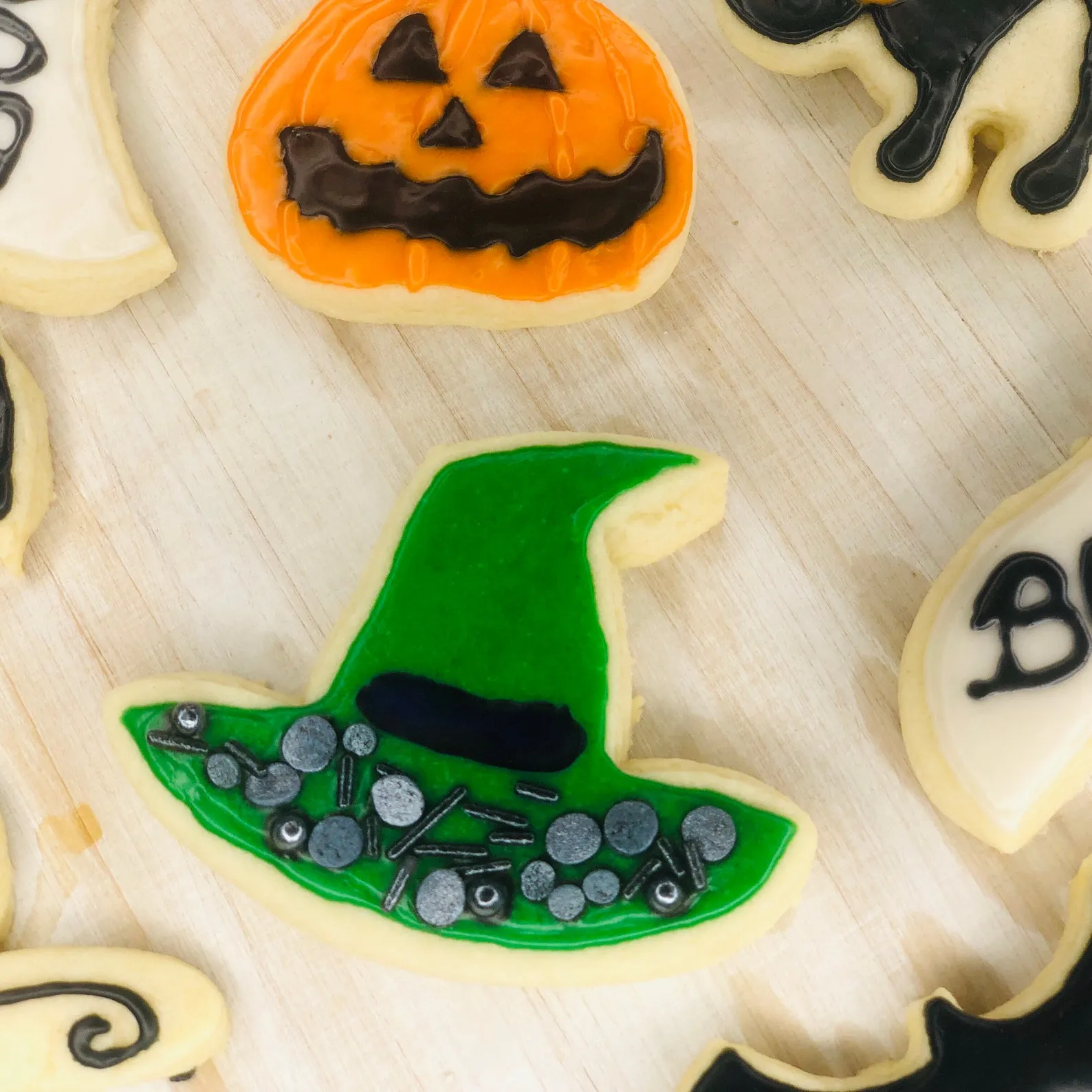 Vegan Halloween Sugar Cookies