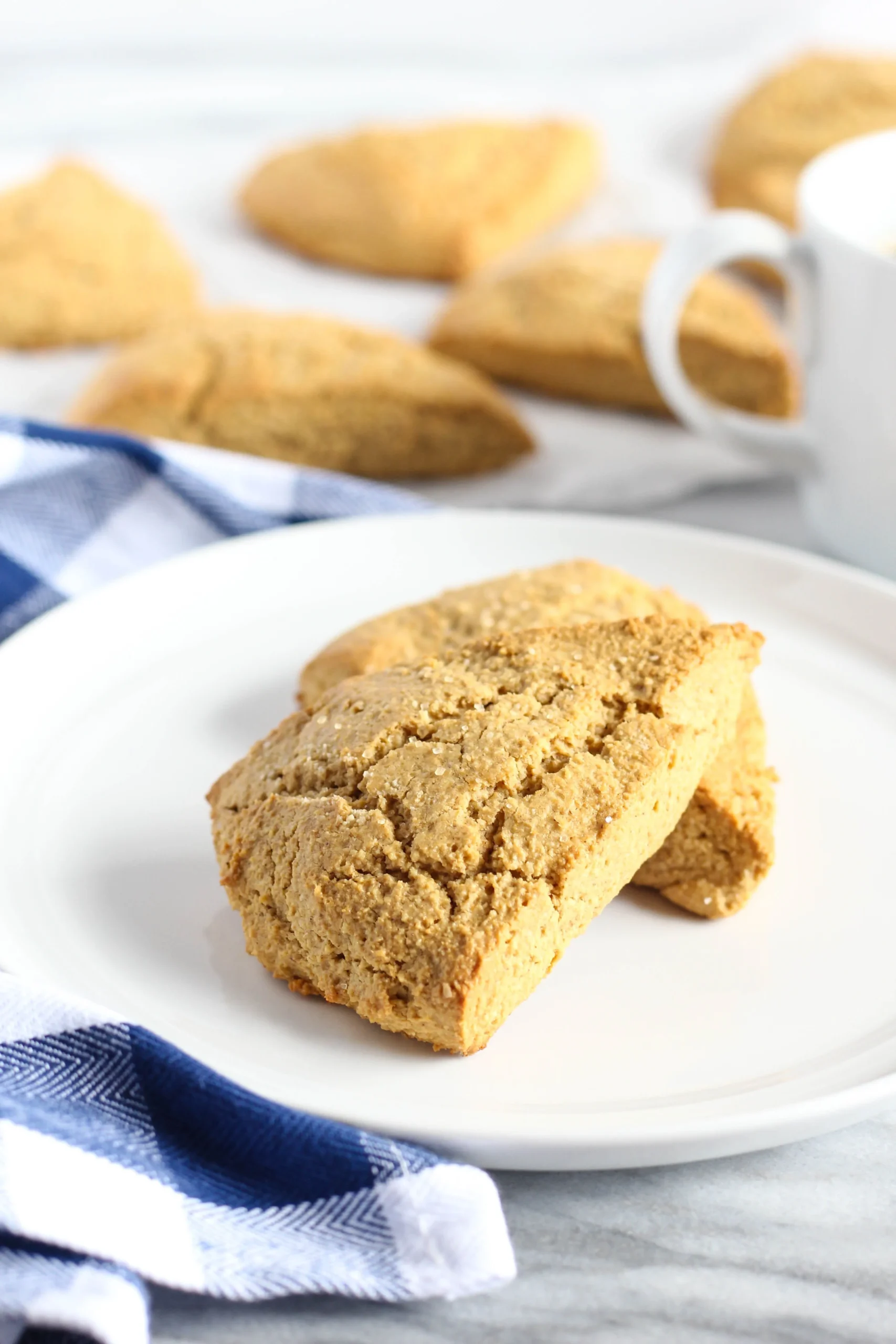 Vegan Oat Flour Scones