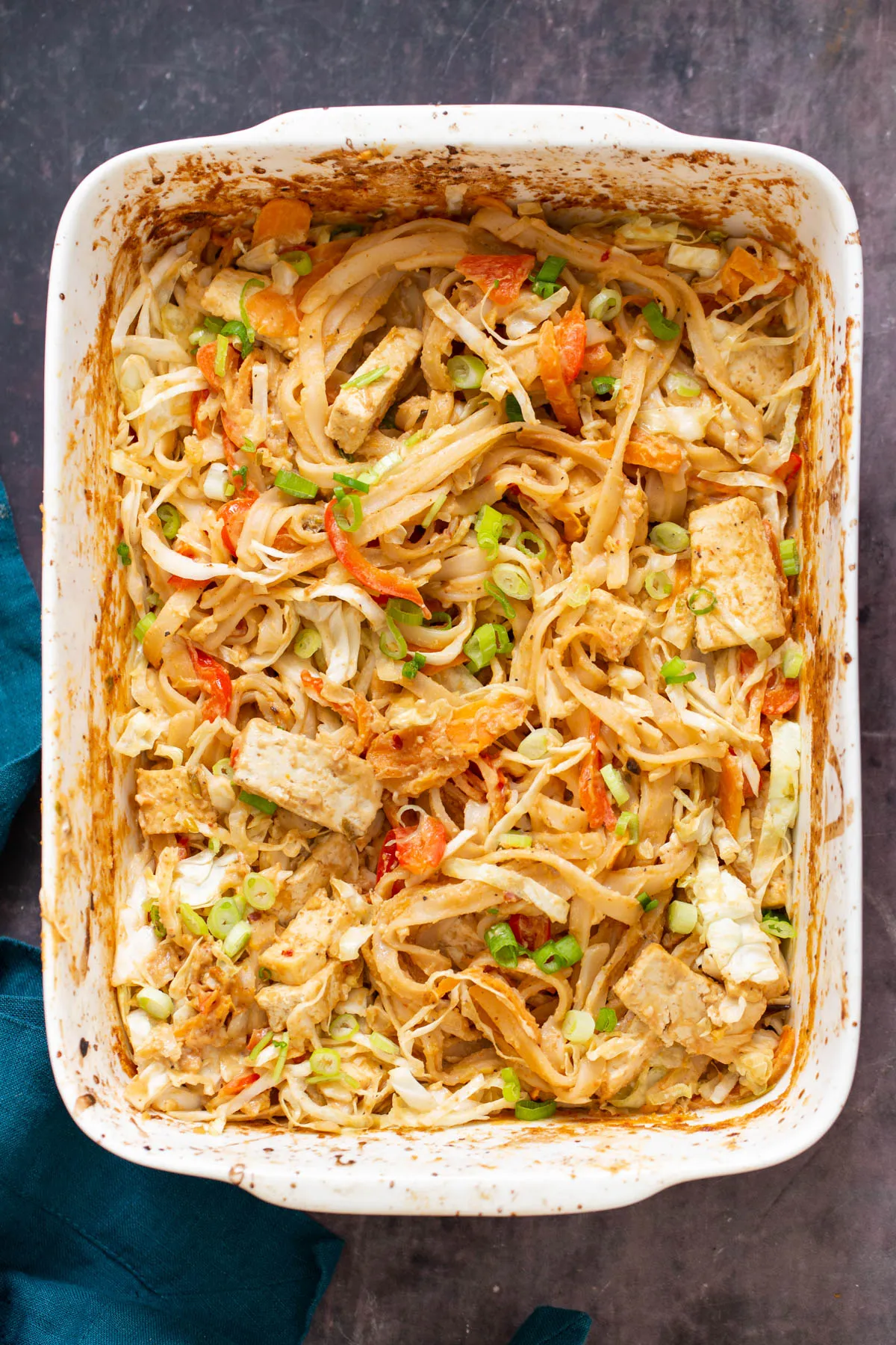 Vegan Peanut Butter Noodle Casserole