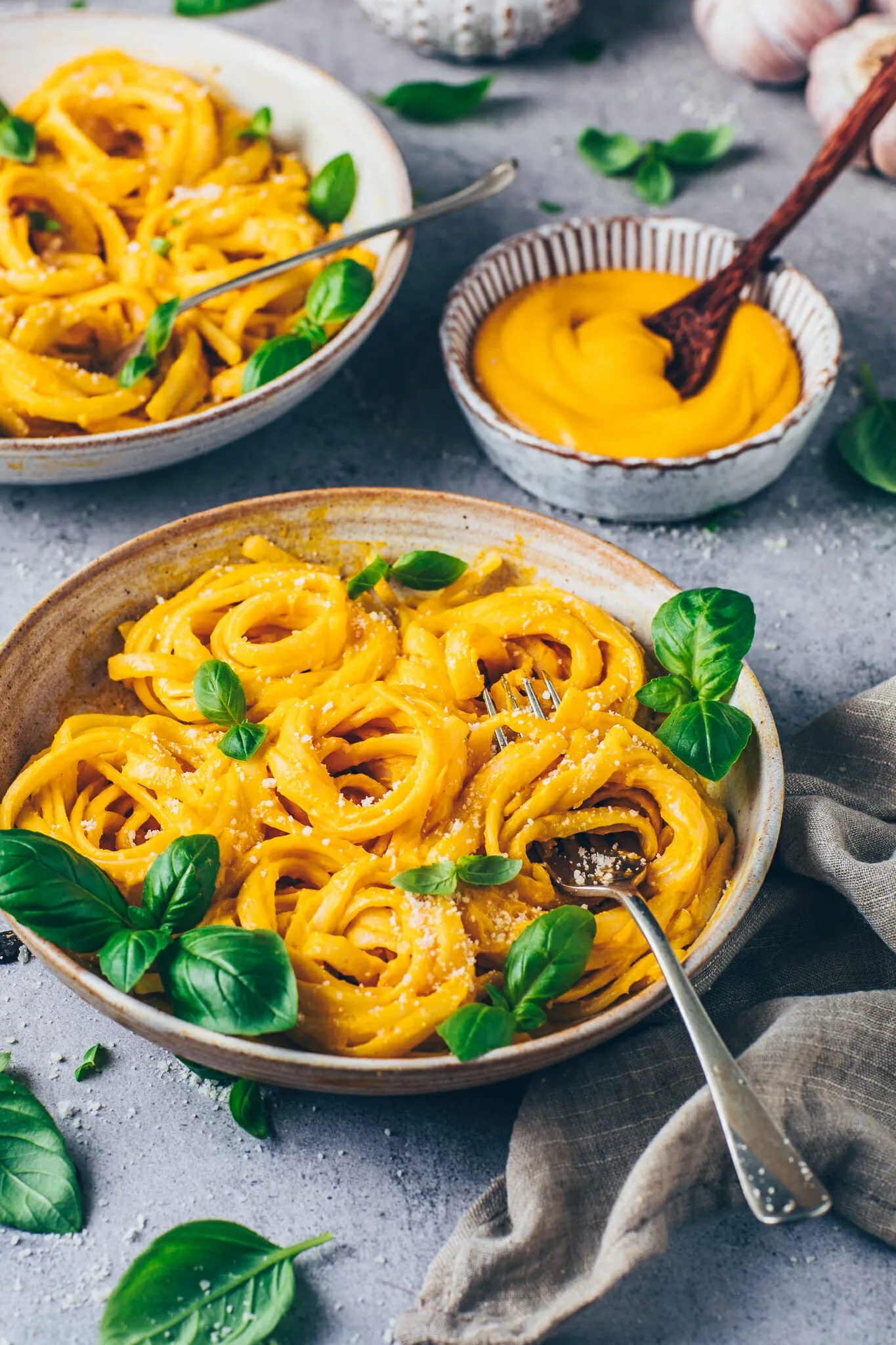 Vegan Pumpkin Alfredo Sauce
