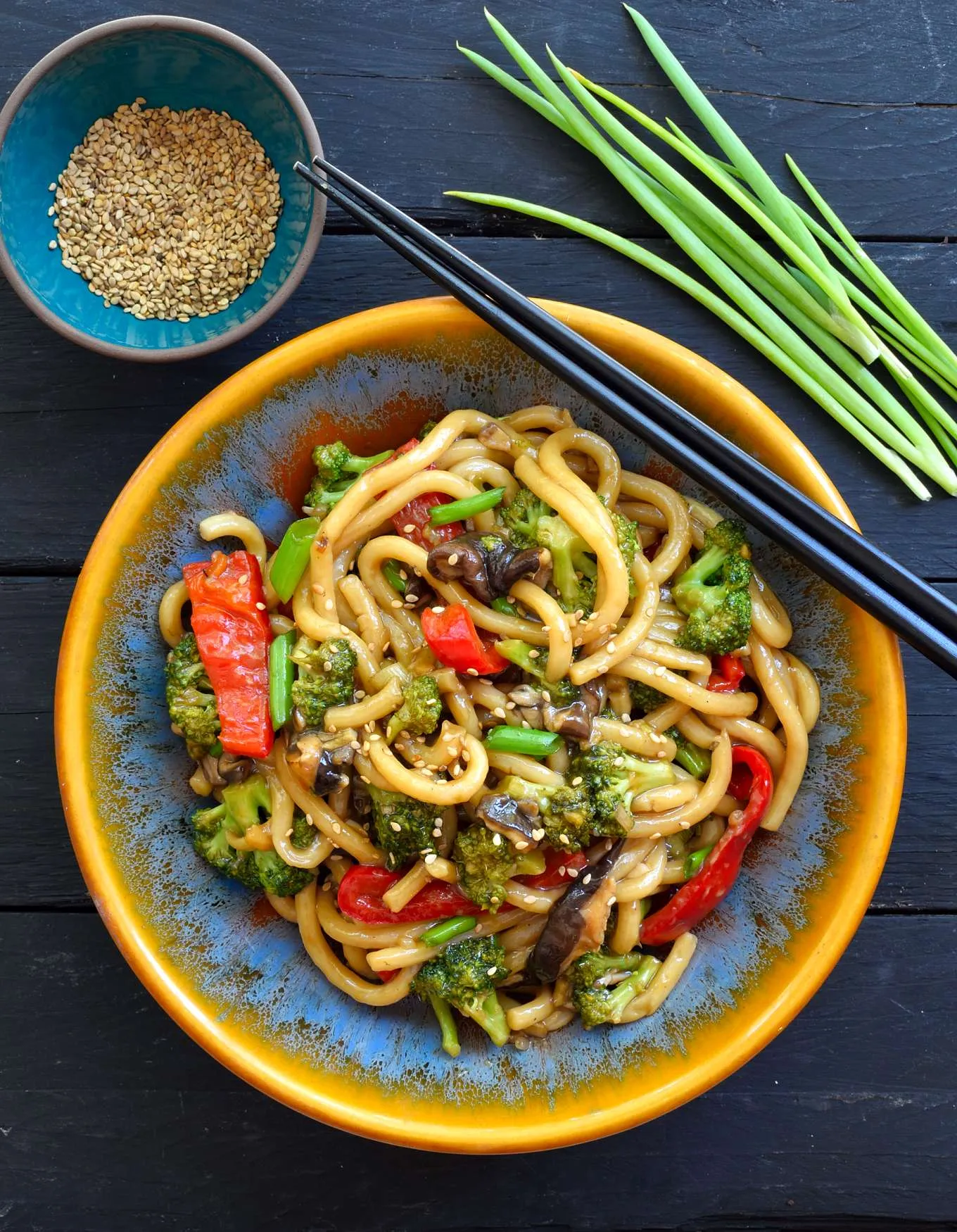 Vegetable Udon Stir Fry
