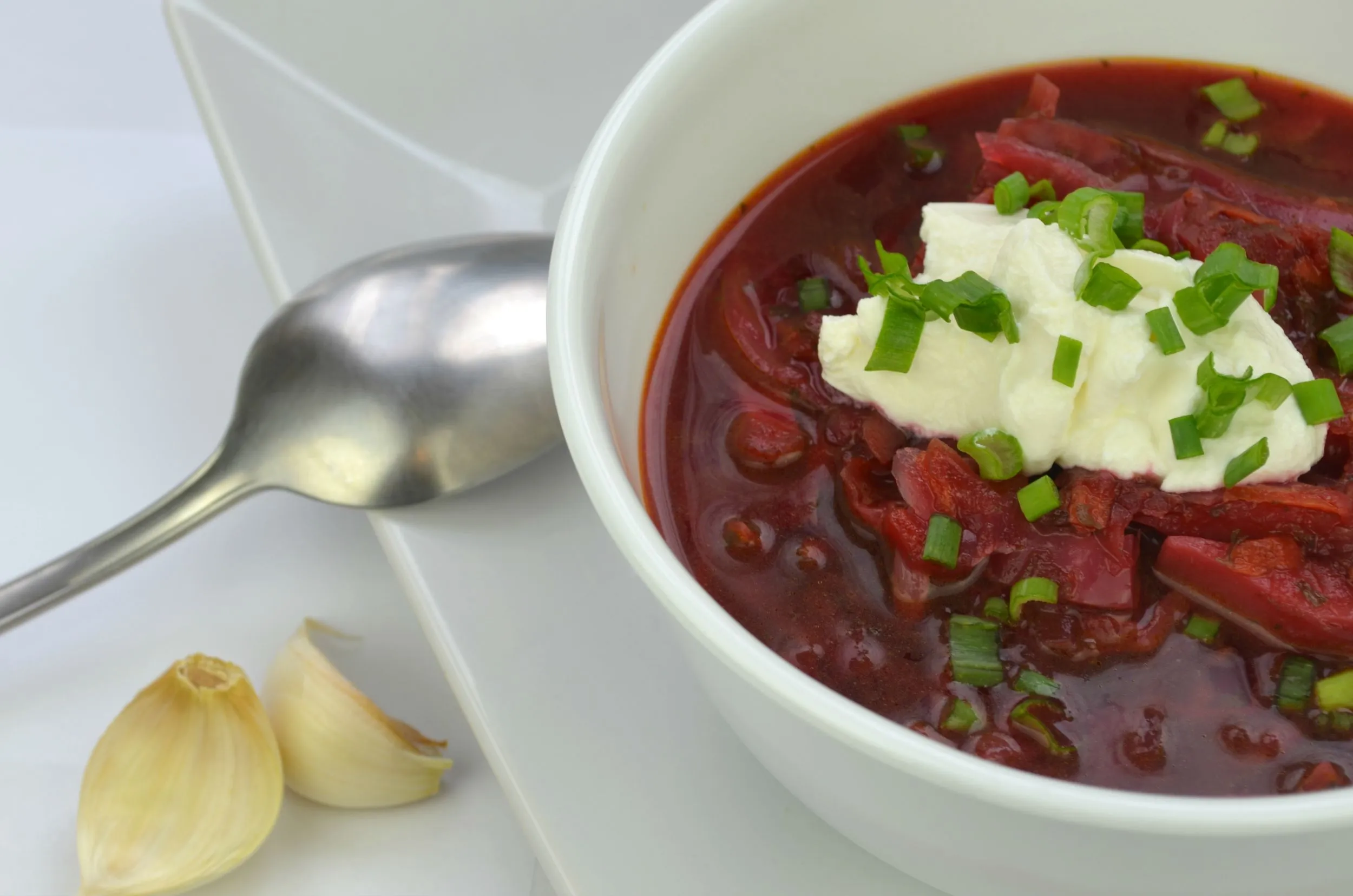 Vegetarian Beetroot Borscht Soup