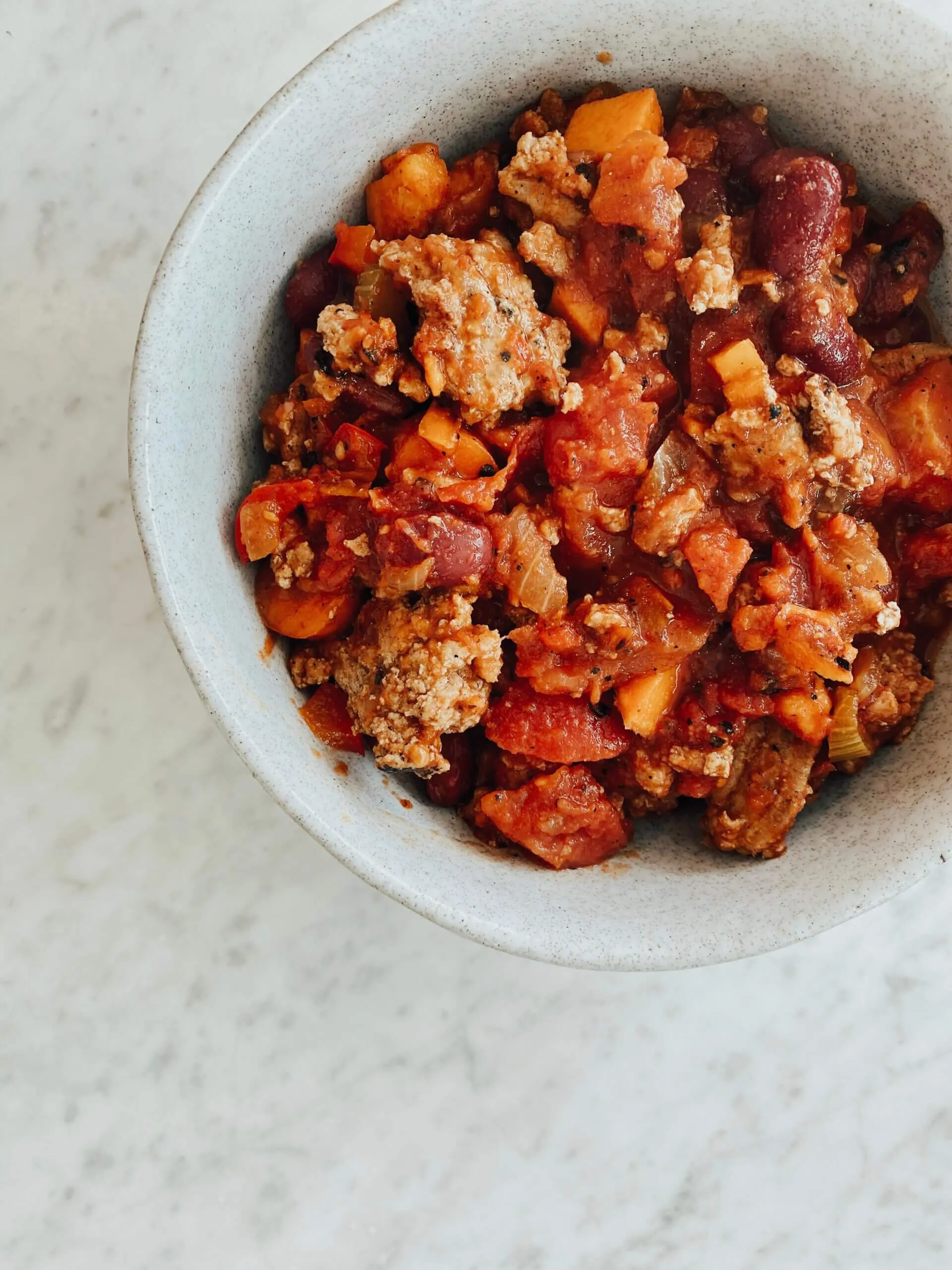 Veggie Chili Turkey Optional