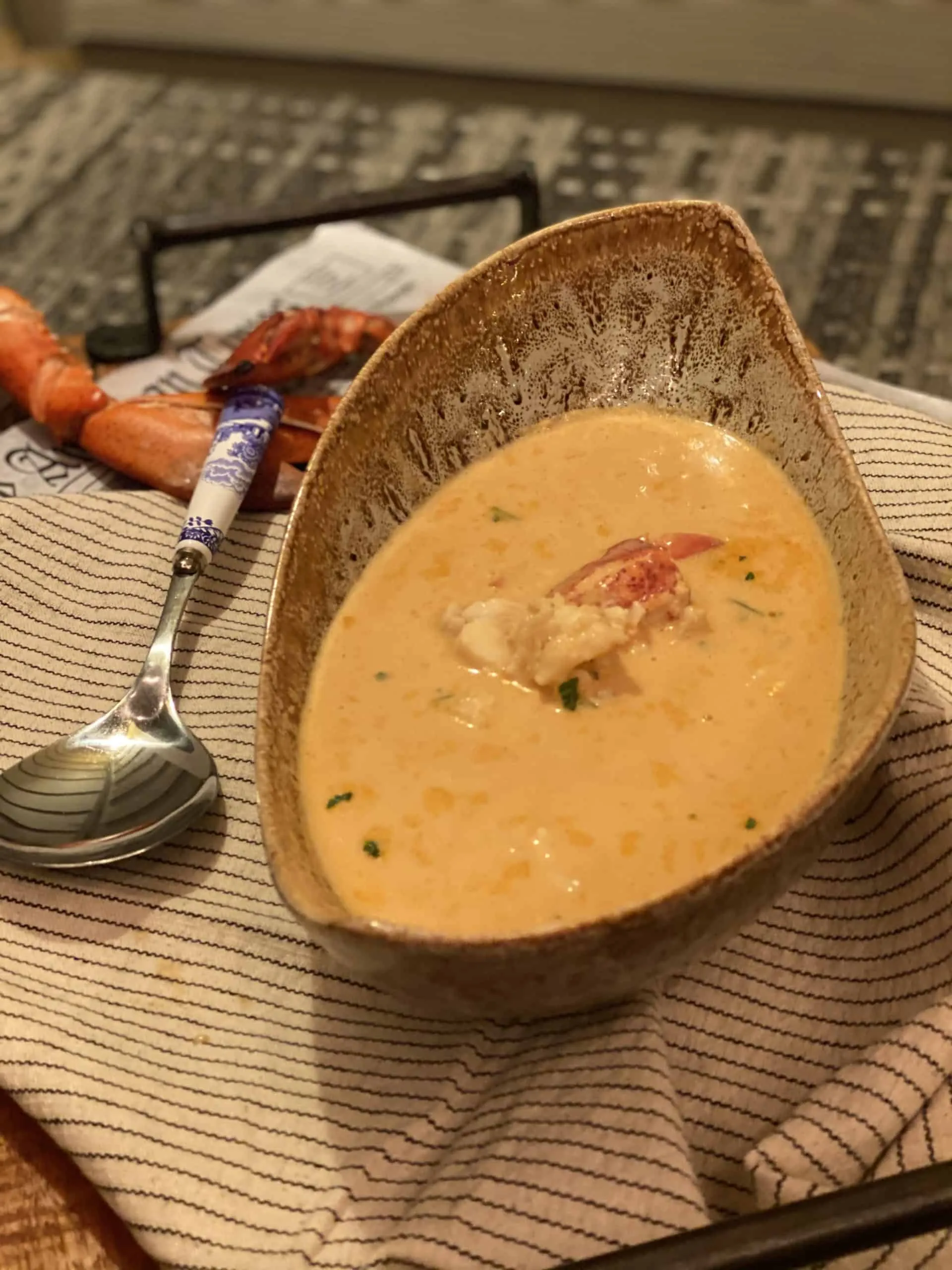 WDW Creamy Lobster Soup