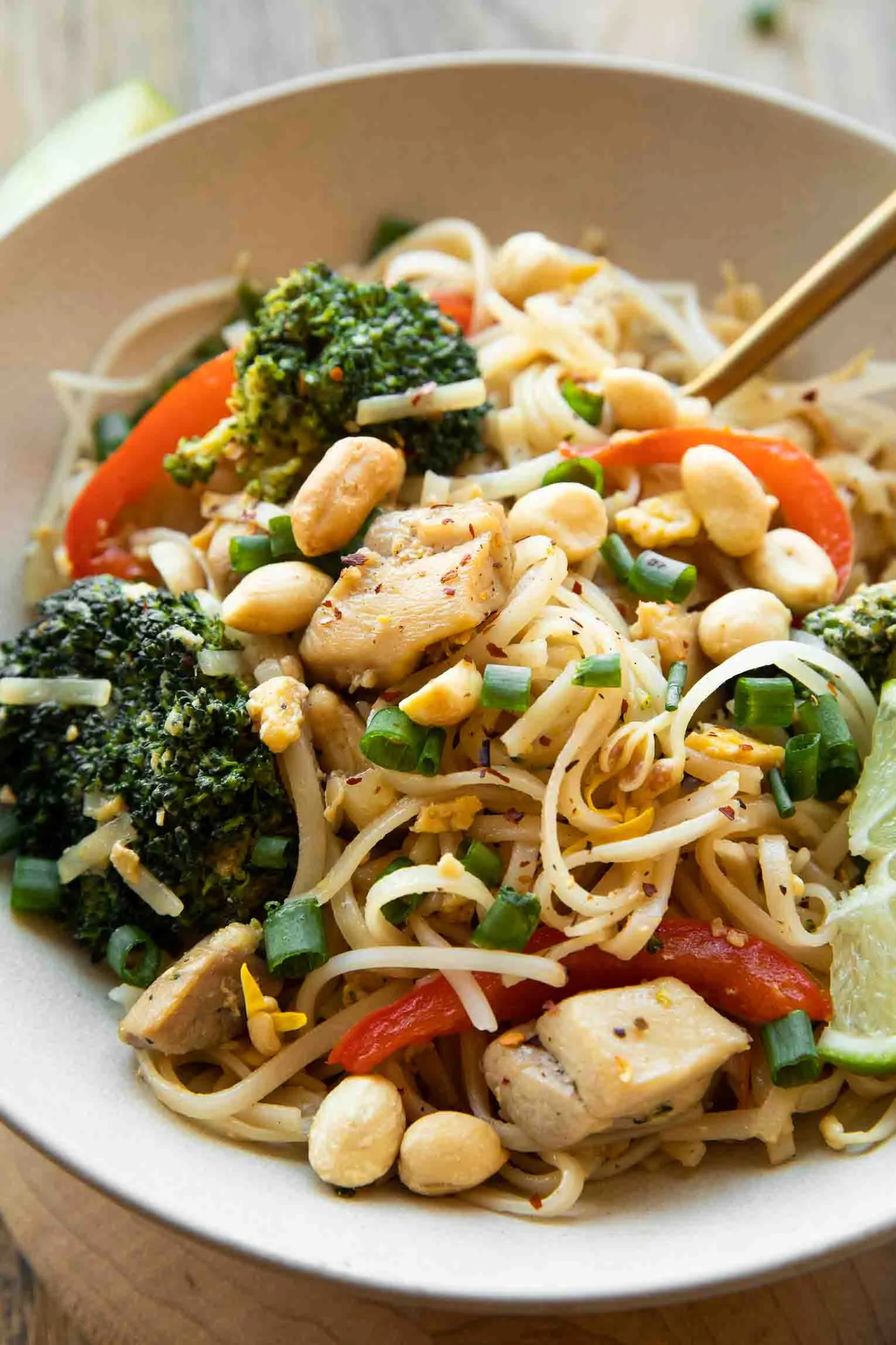 Weekday Chicken Pad Thai for Two