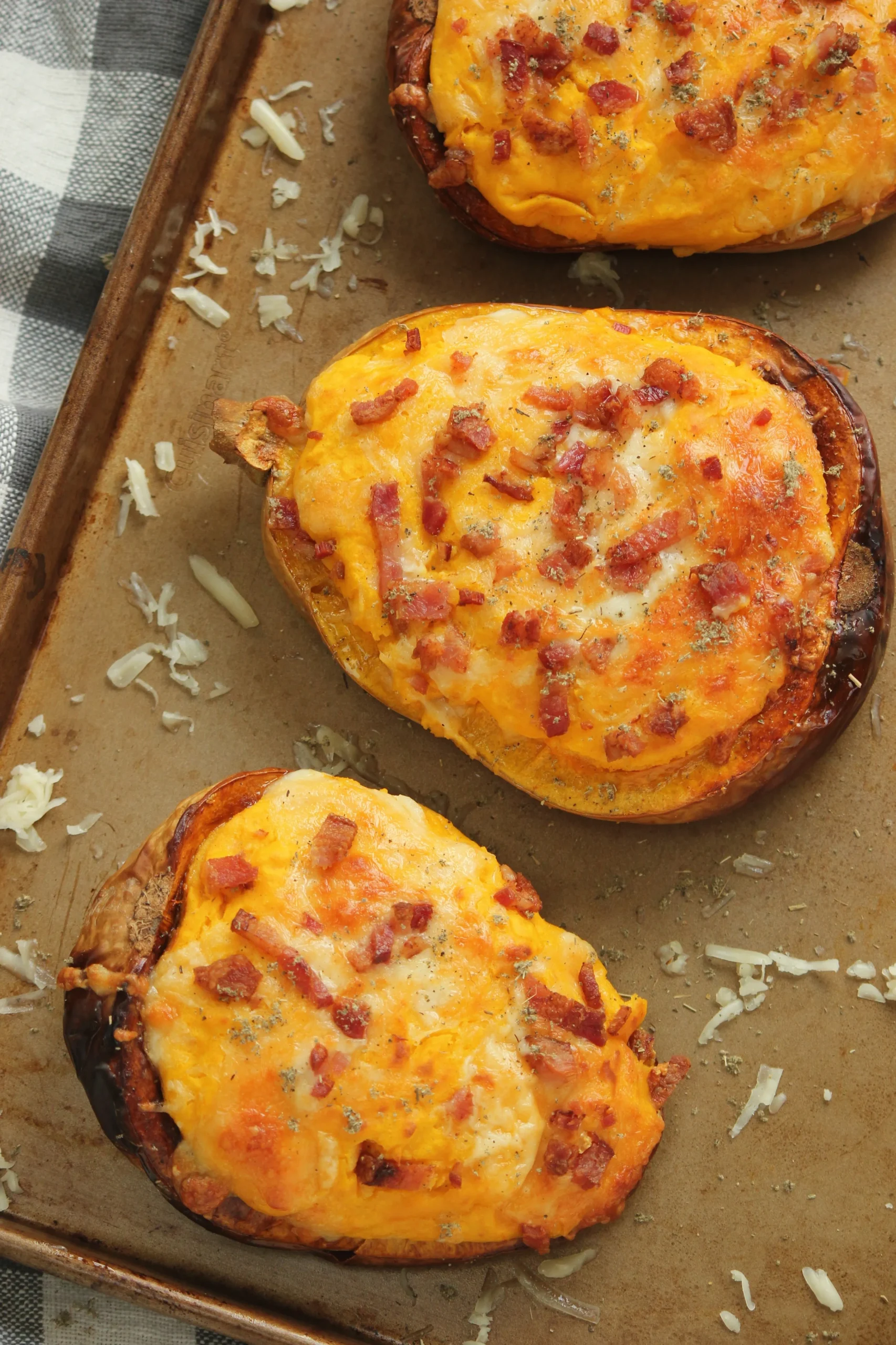 Weekend at Home Twice Baked Butternut Squash