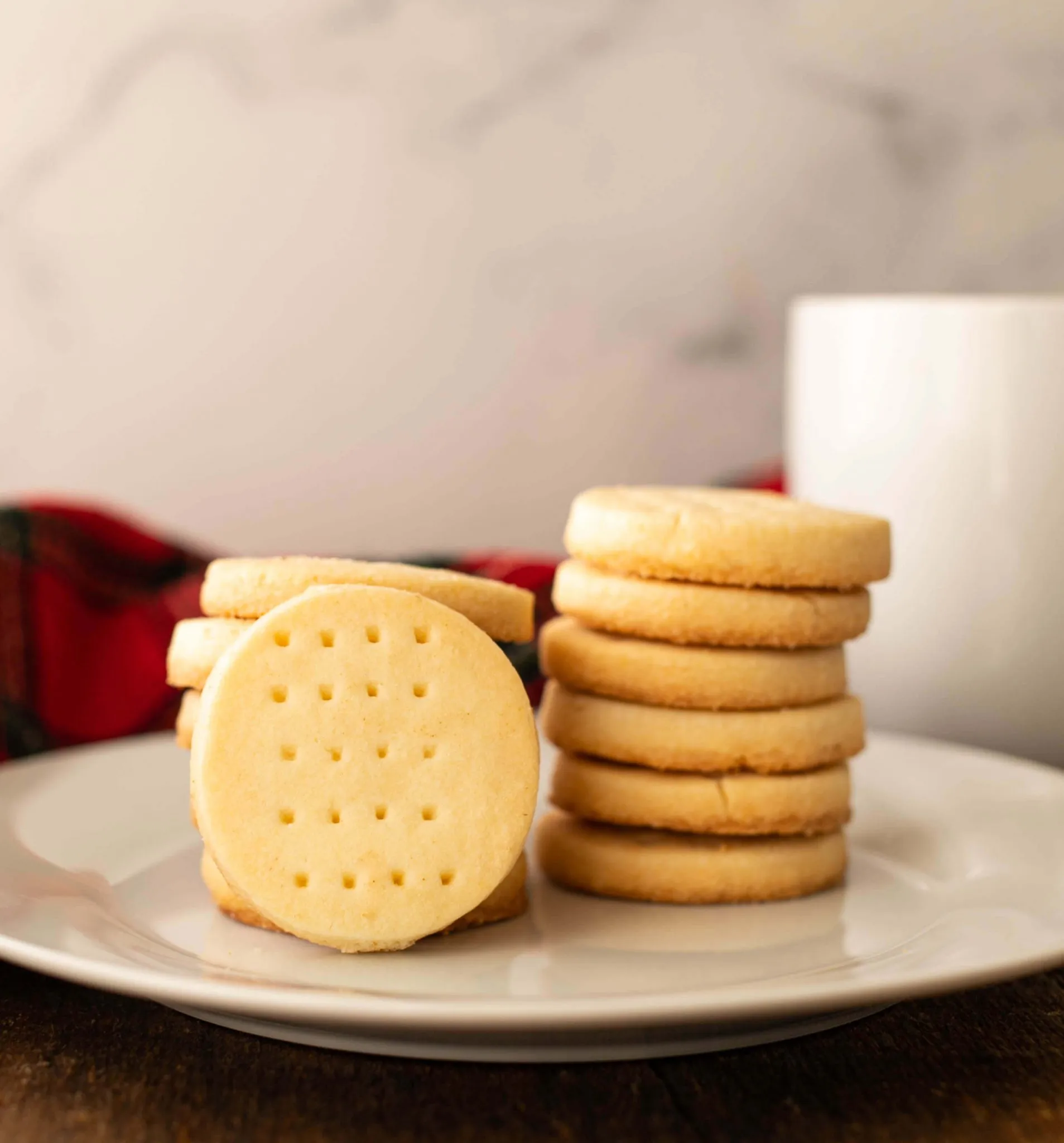 Whipped Gluten Free Shortbread Cookies