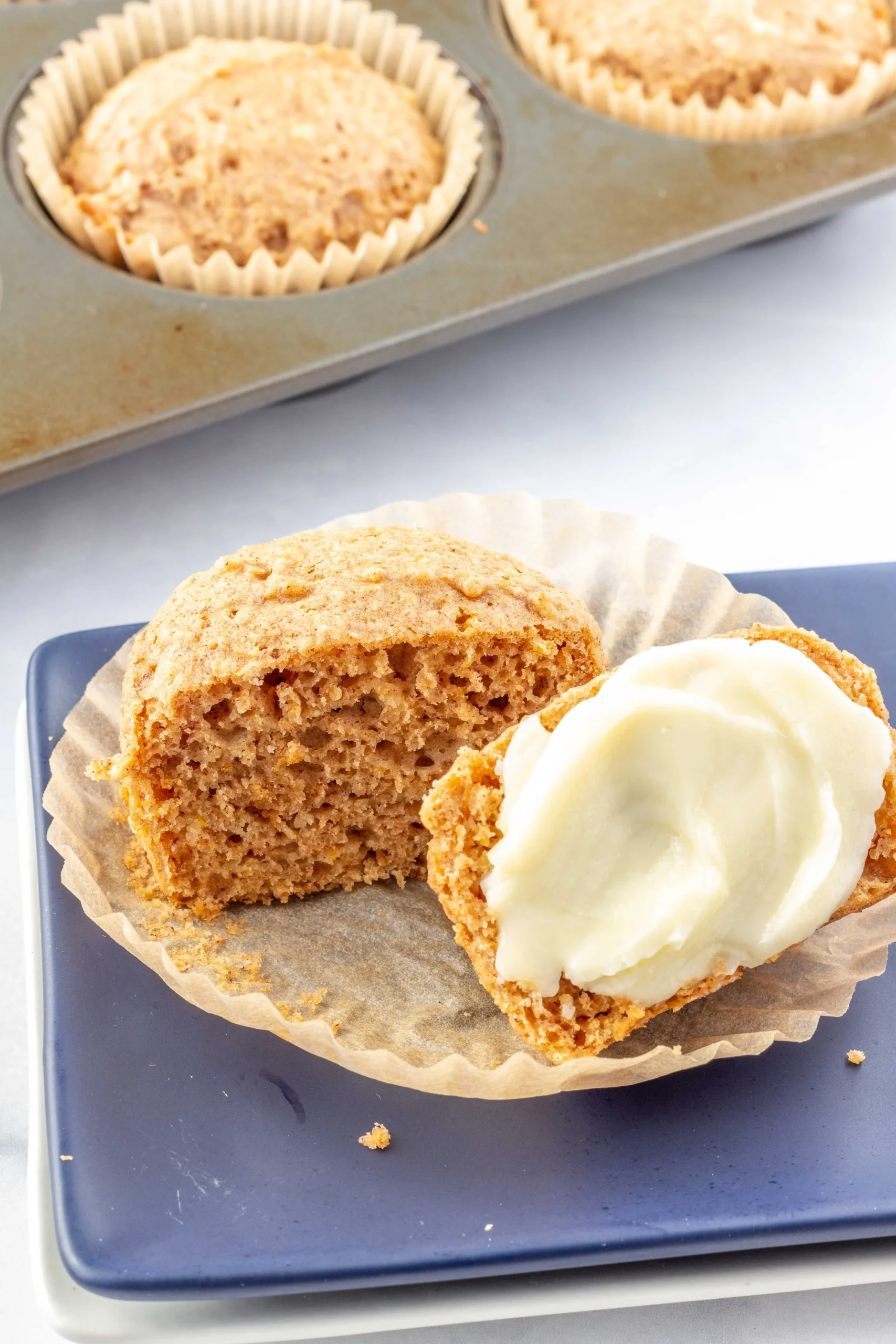 Whole Grain Muffins with Citron and Flaxseed