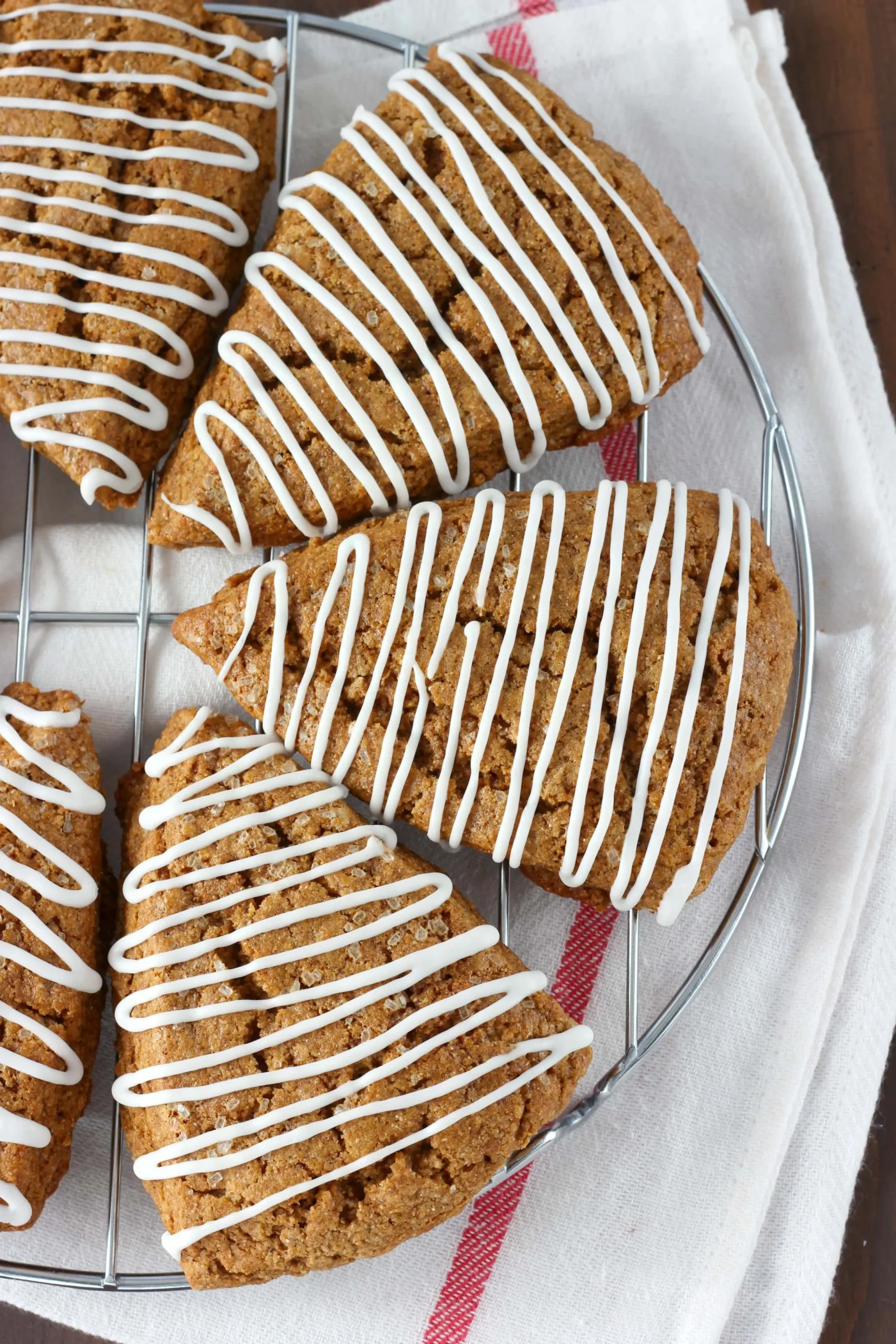 Whole Wheat Gingerbread Scones