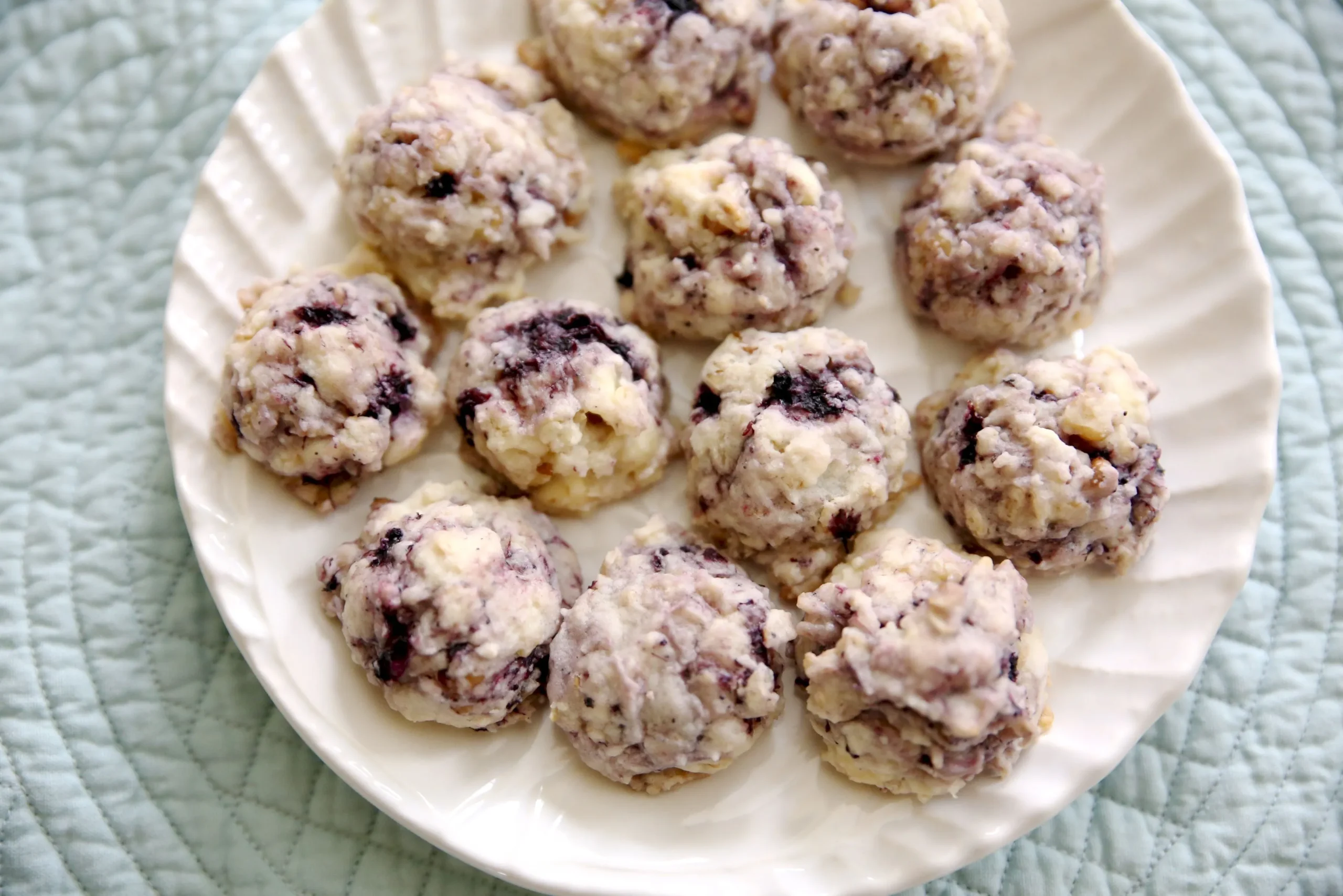 Wild Blueberry Breakfast Cookies
