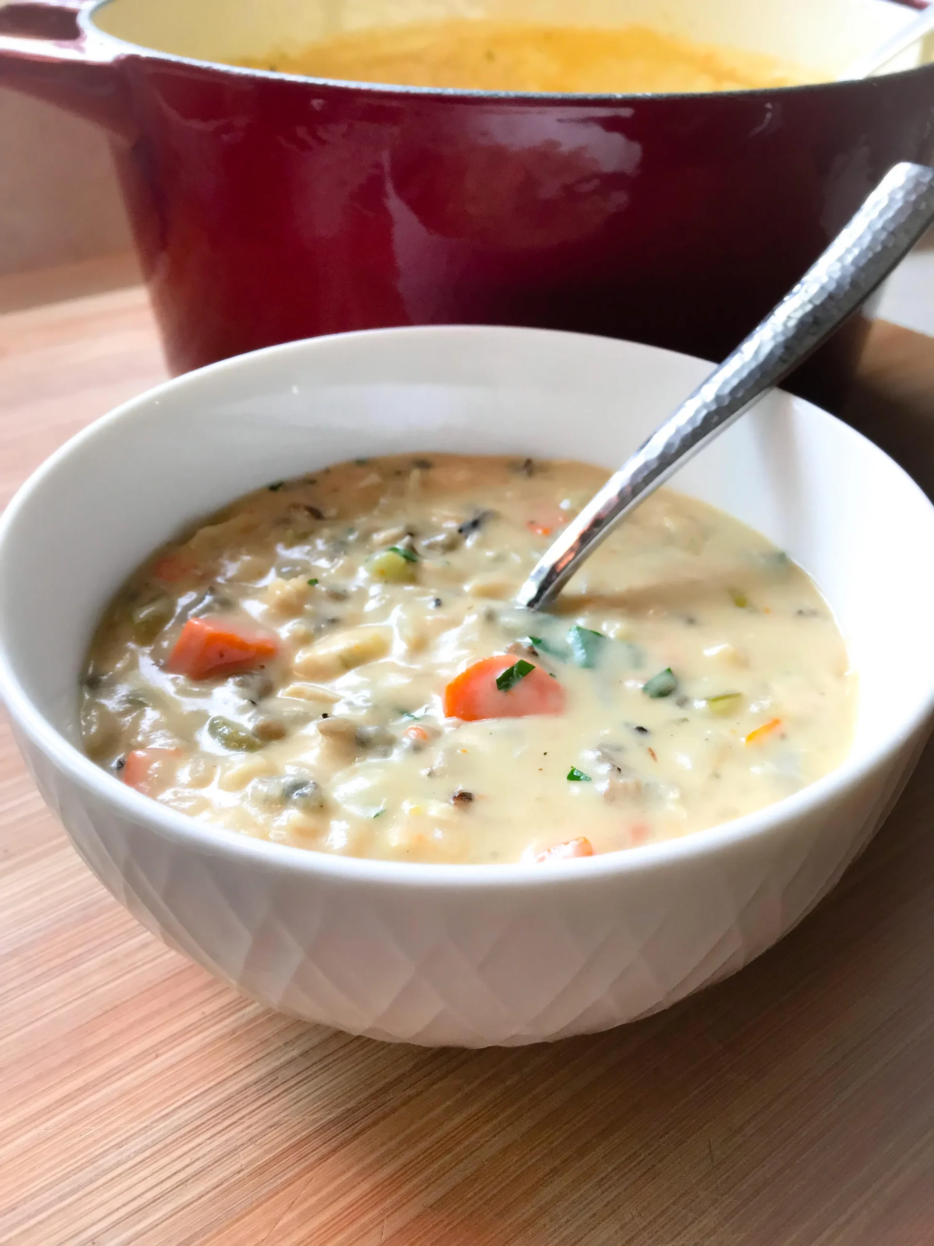 Wild Rice Hotdish Soup