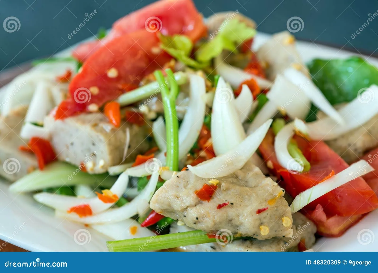 Yum Moo Grilled Spicy Pork