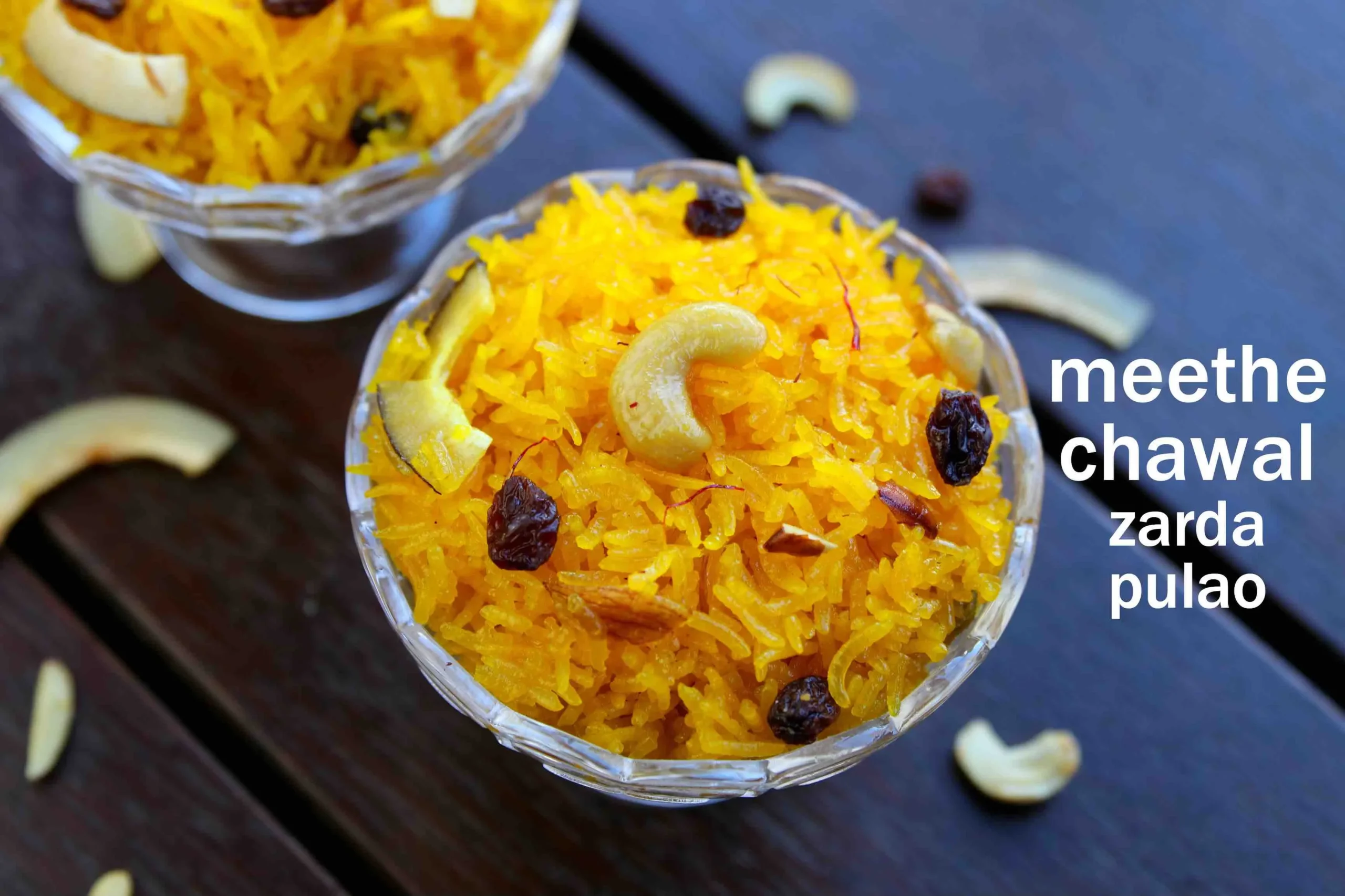 Zarda Sweet Rice Meethe Chawal Pressure Cooker