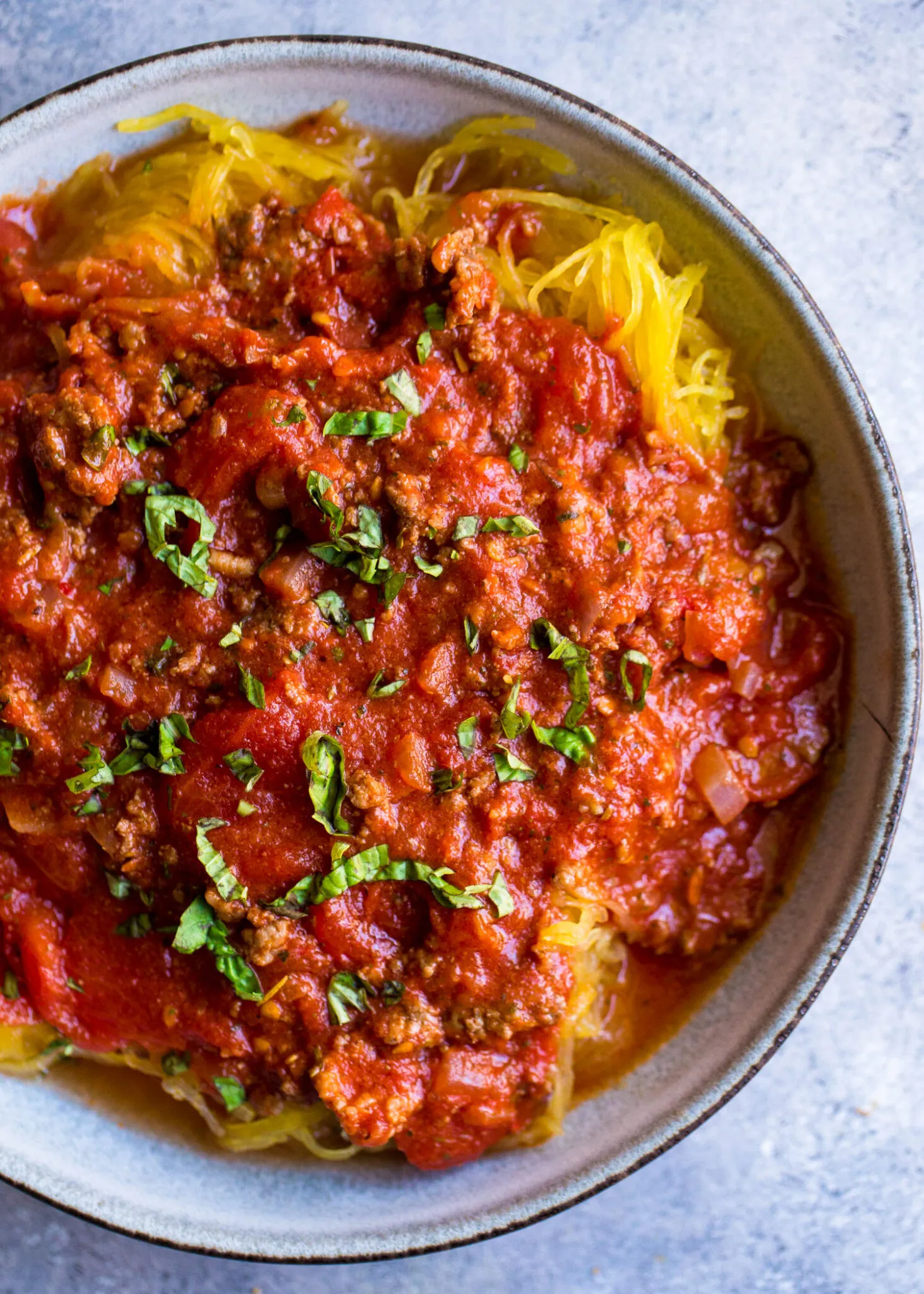 classic spaghetti with ground turkey and sausage