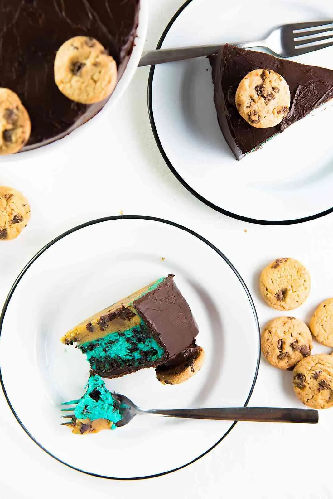 cookie monster cheesecake secret layer cakes cookbook