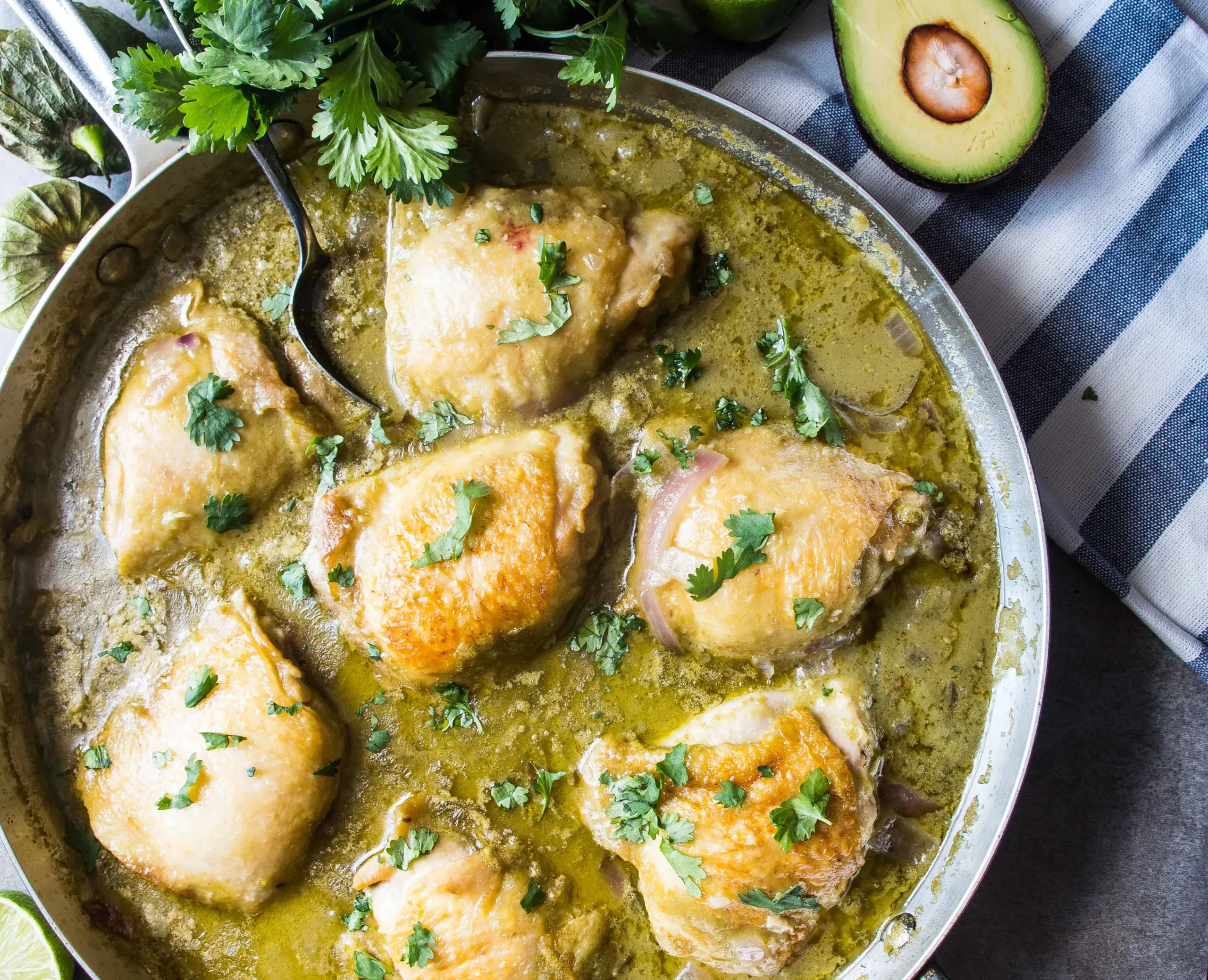 creamy chicken salsa verde