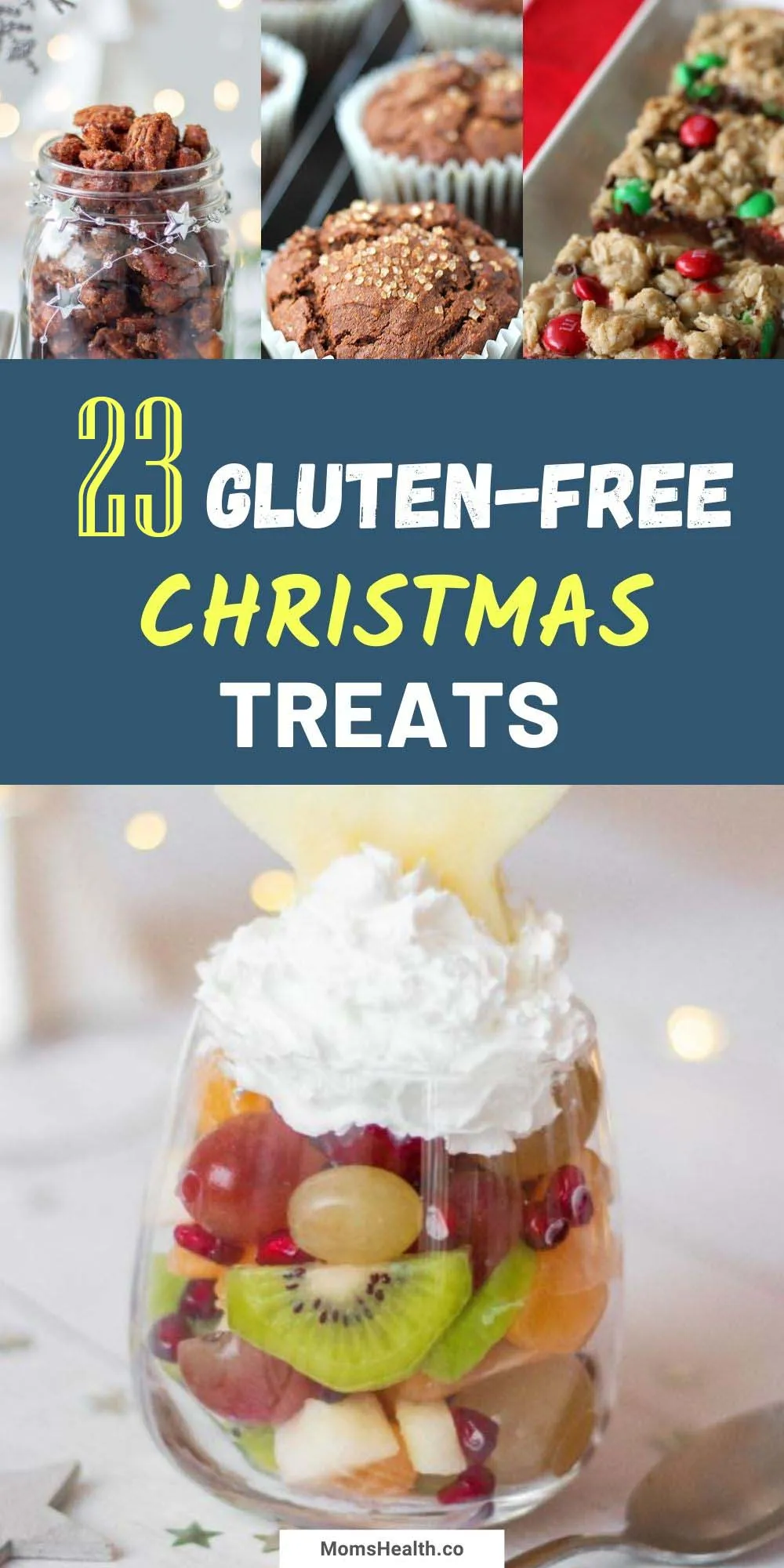 gluten free peanut butter christmas dream bars