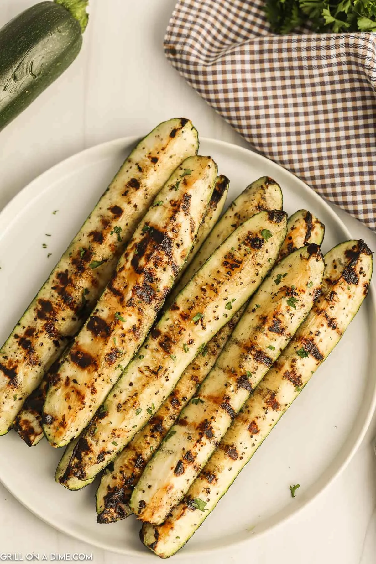 grilled zucchini κολοκυθάκια στη σχάρα