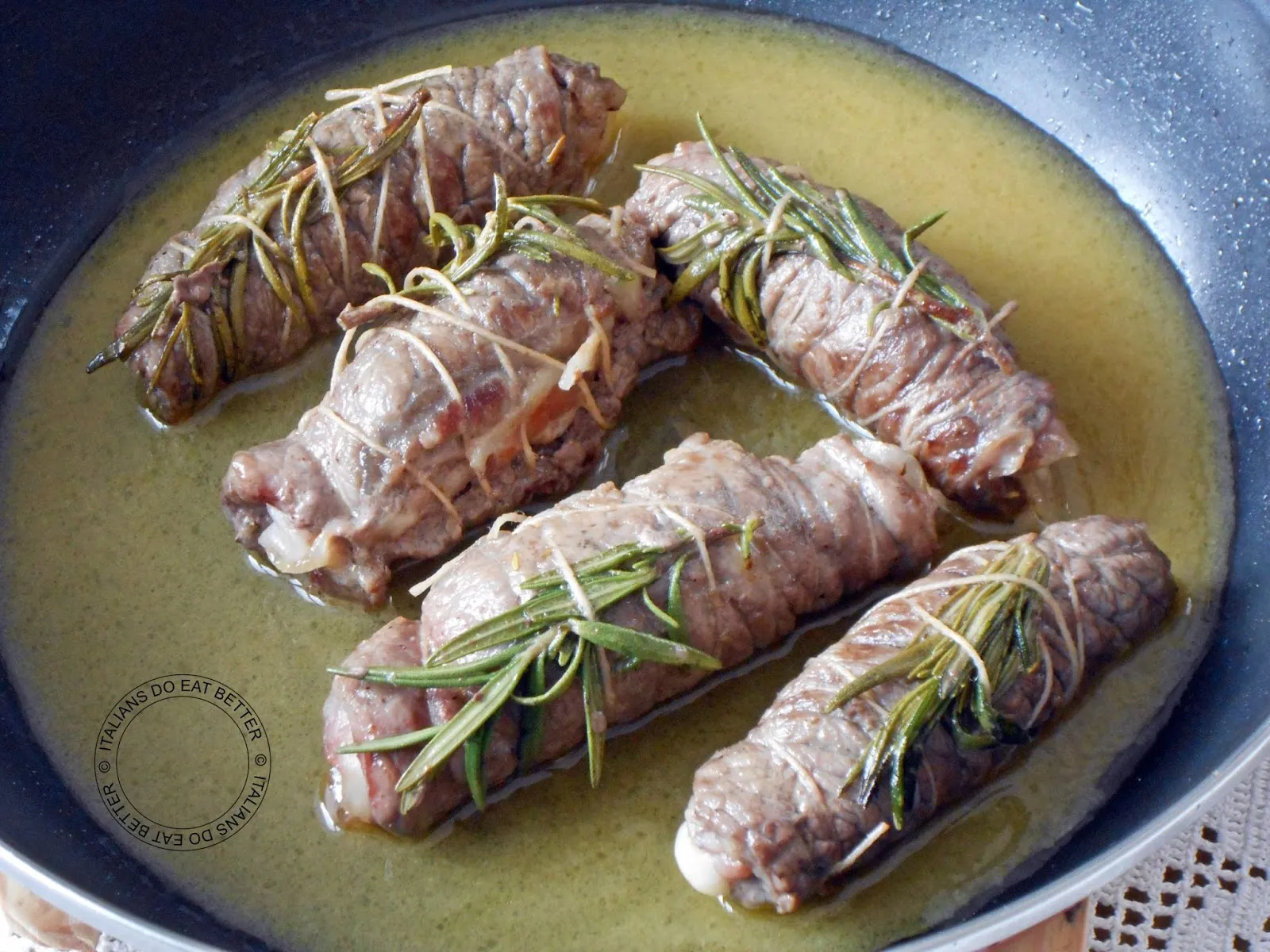 involtini di vitello al formaggio grana padano