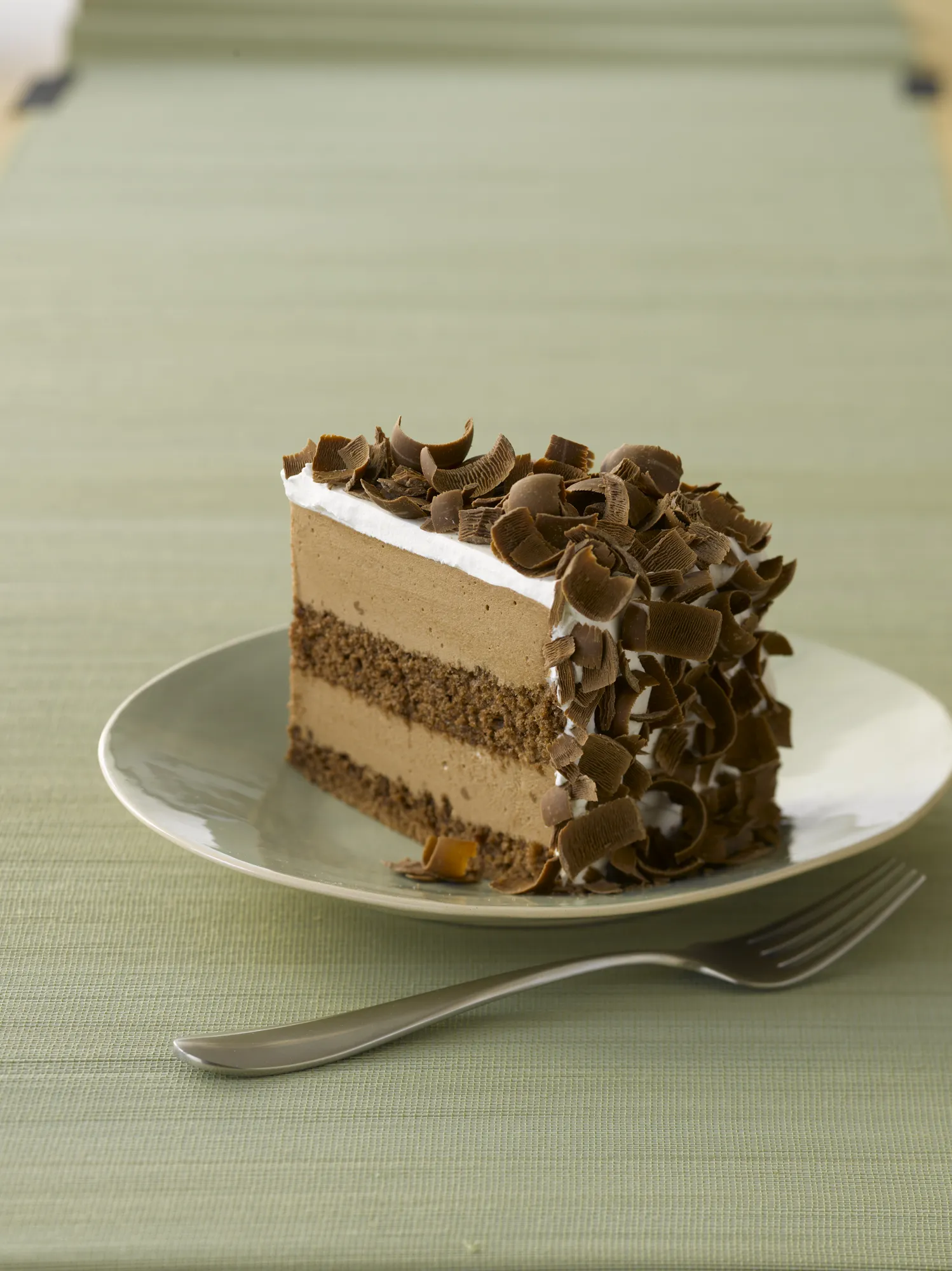 milk chocolate cinnamon mousse cake