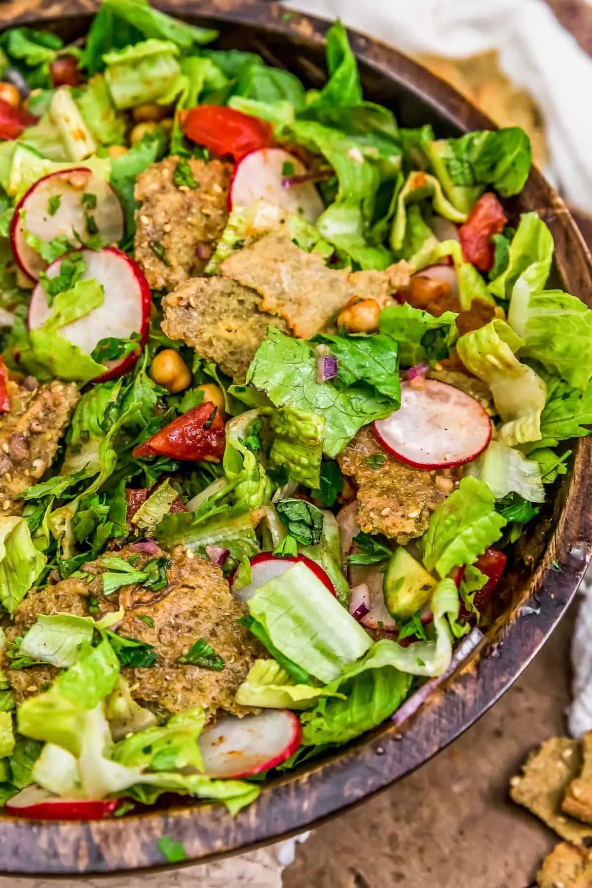 oil free fattoush dressing